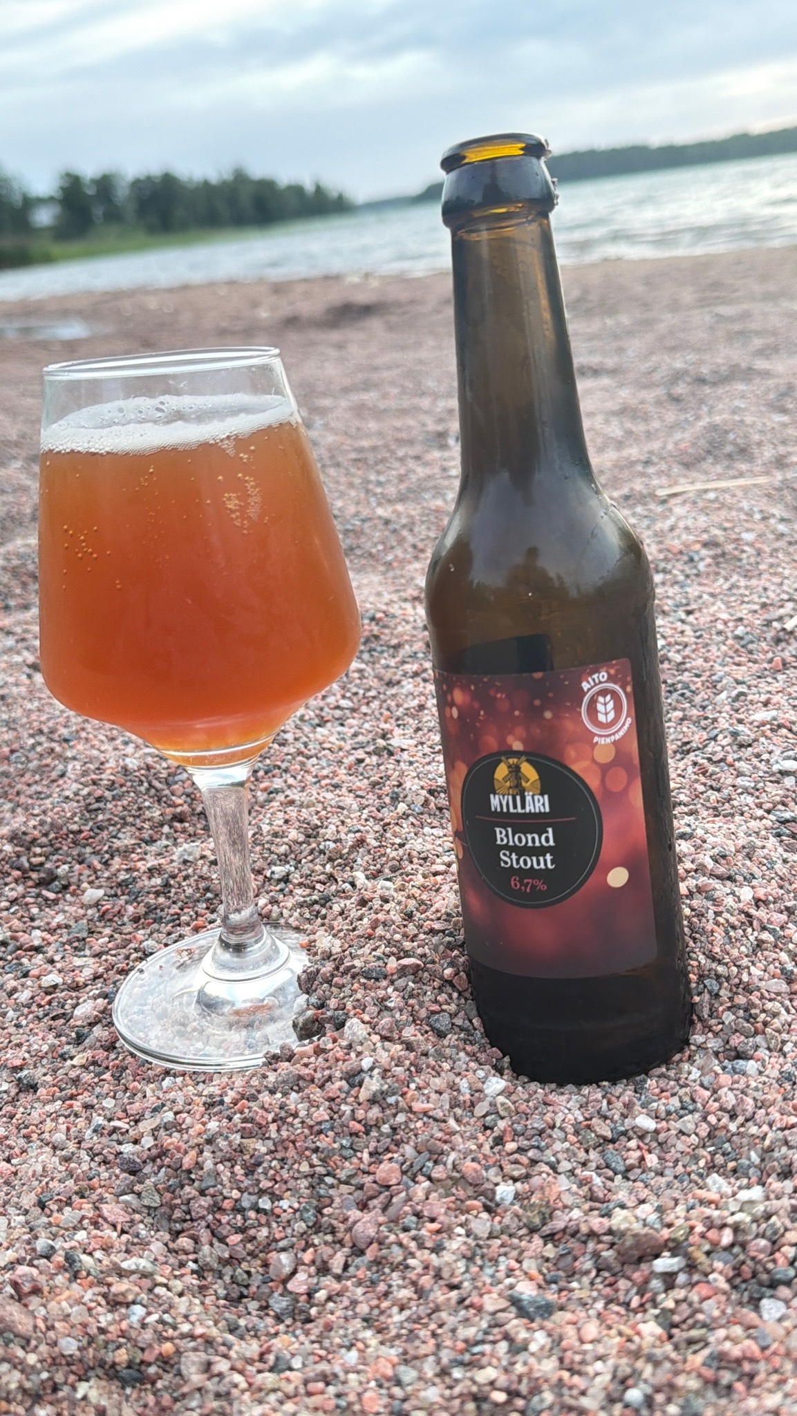 Mylläri Blond Stout, Panimo OlutMylly