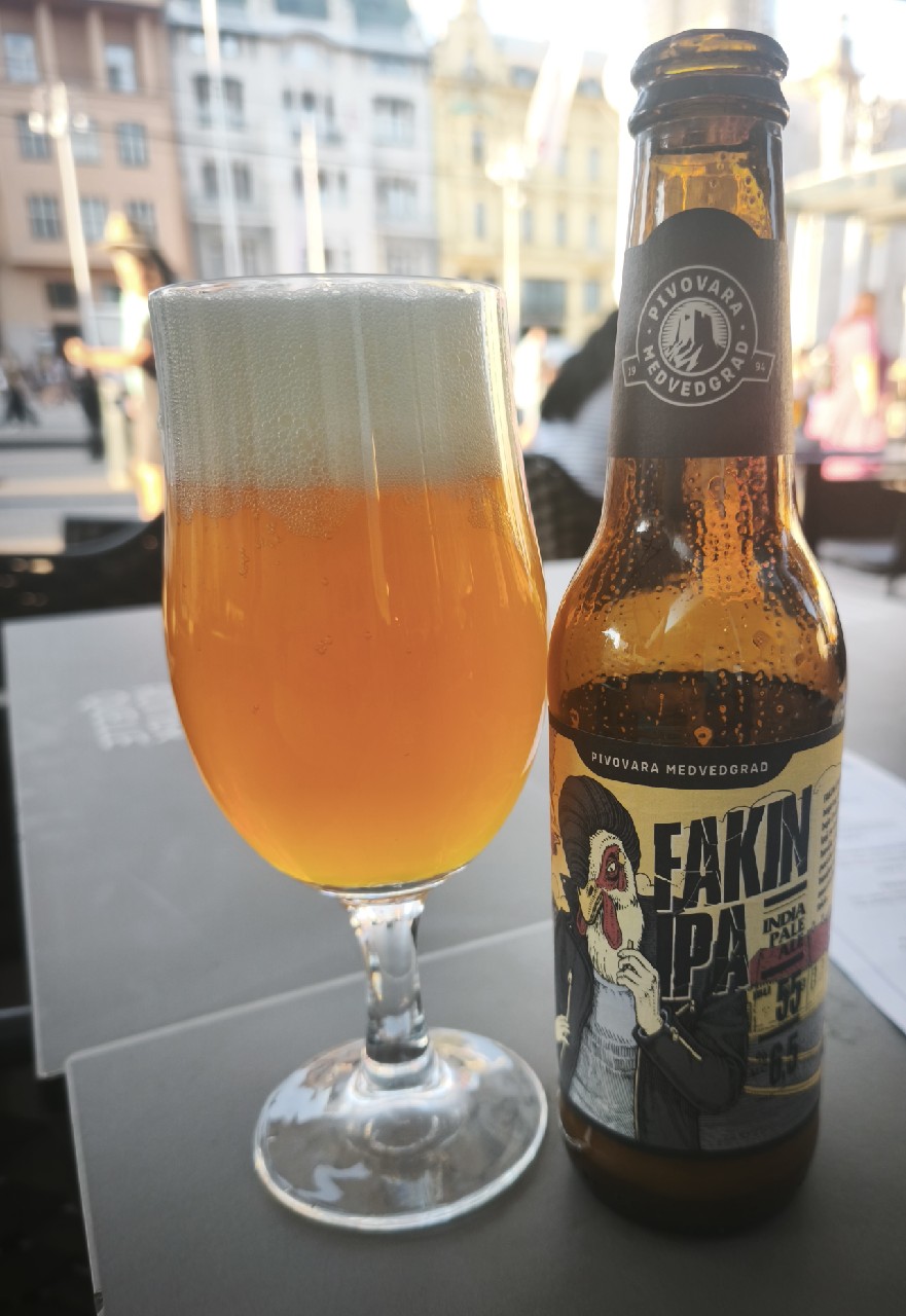 Fakin IPA, The Medvedgrad Brewery / Pivovara Medvedgrad