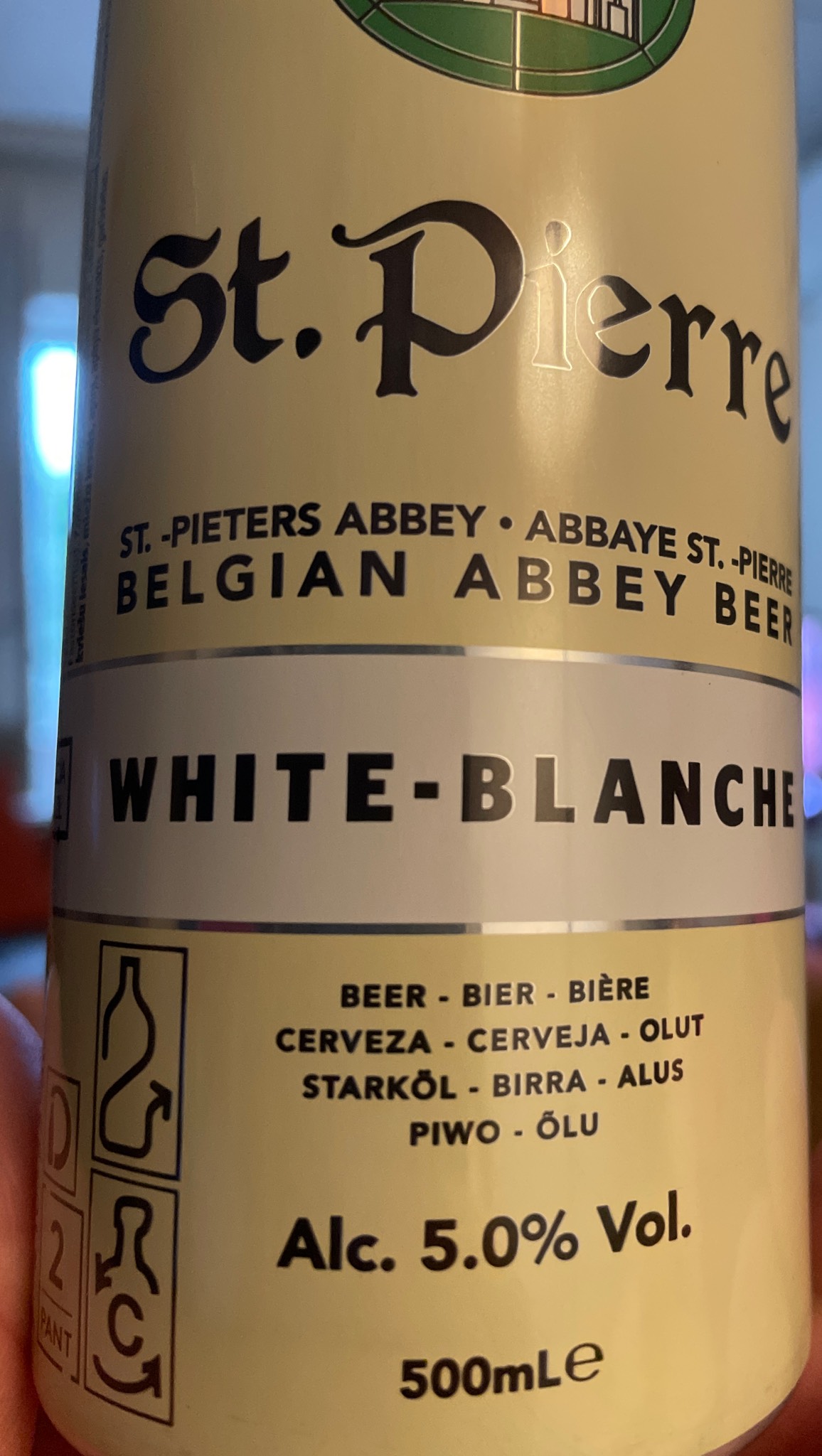 St. Pierre Blanche, Brouwerij Palm