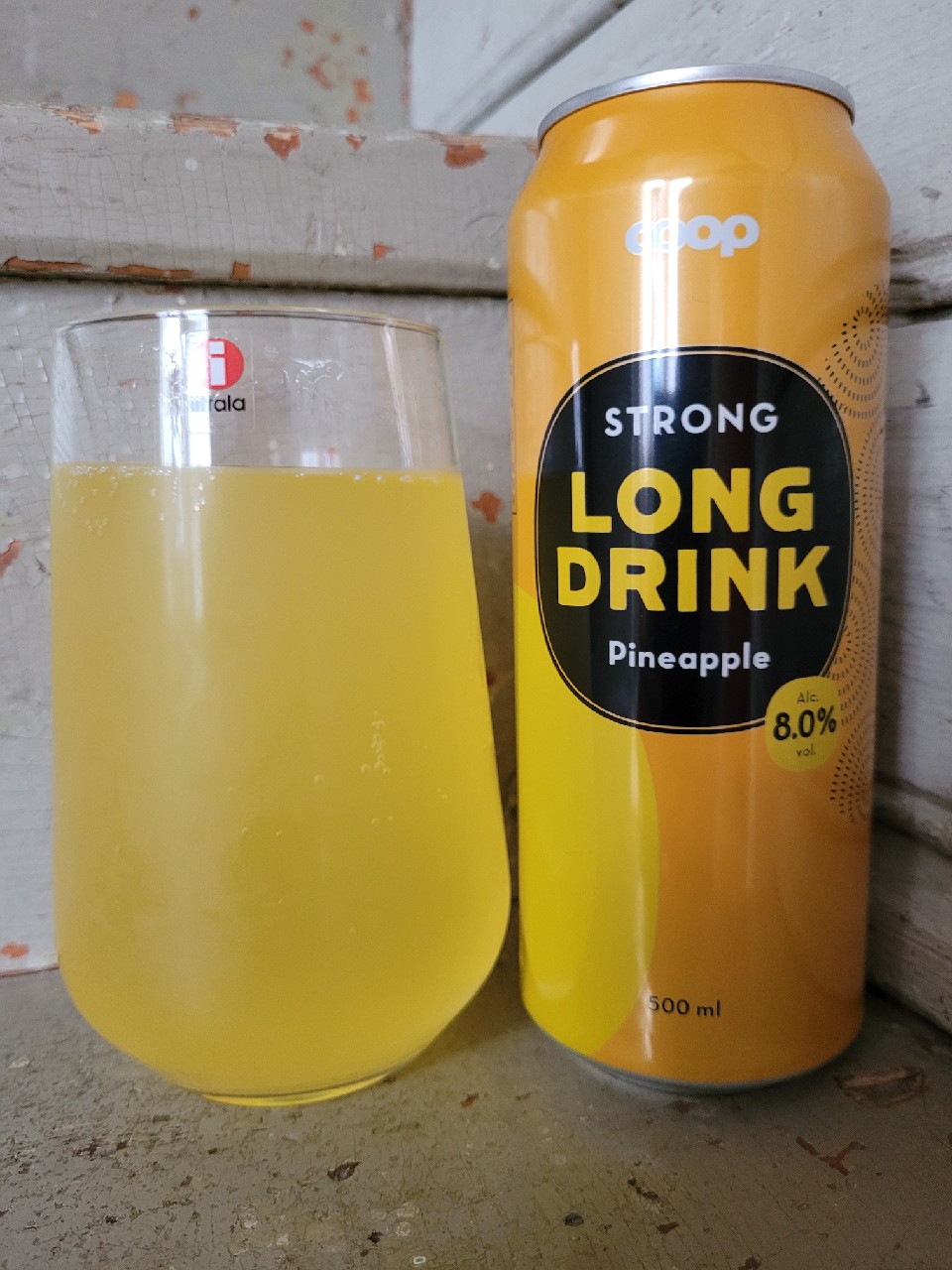 Coop Strong Long Drink Pineapple, Finland