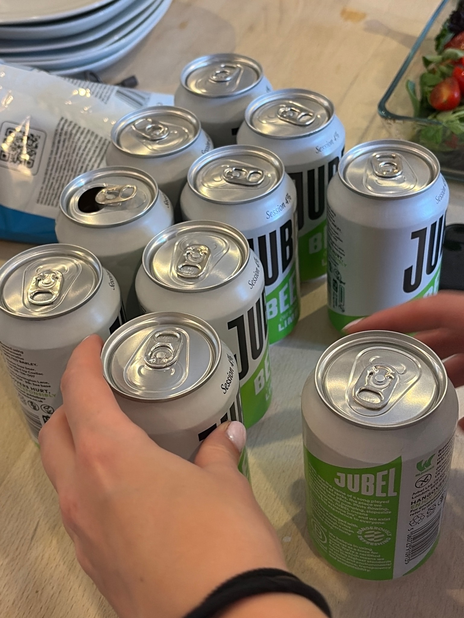 Beer cut with lime, England