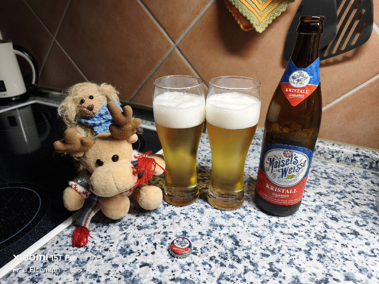 Maisel's Weisse Kristall Weissbier, Brauerei Gebr. Maisel