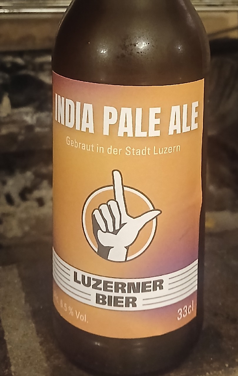 Luzerner Bier India Pale Ale, Brauerei Luzern AG