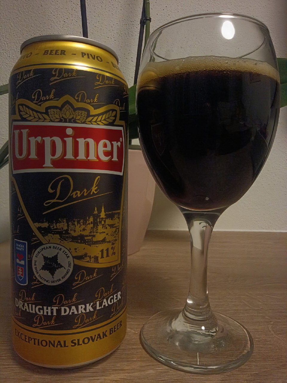 Urpiner Dark Ležiak Výčapný Tmavý 11°, Banskobystrický Pivovar