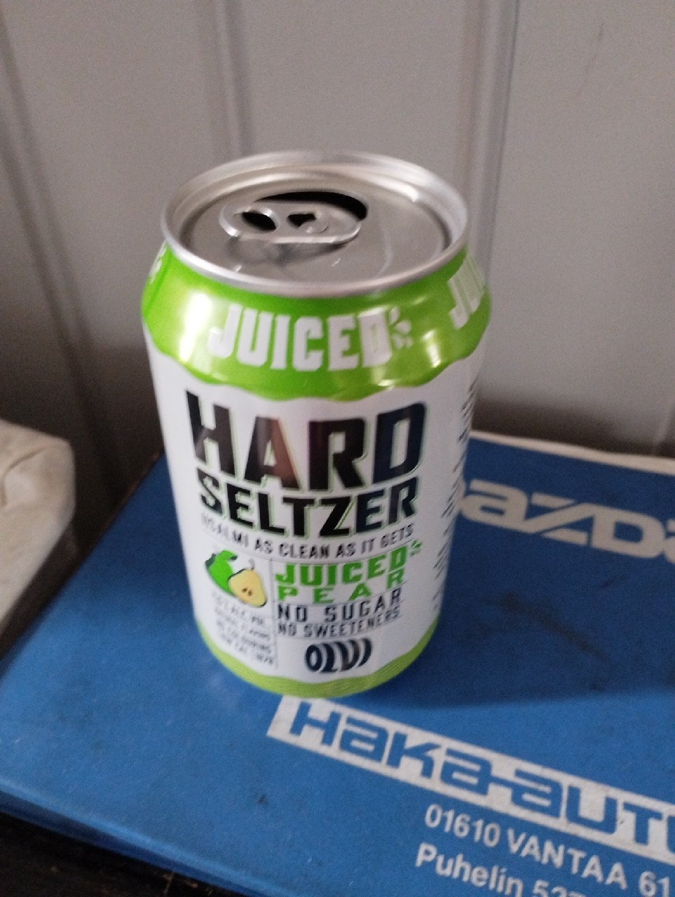 Hard Seltzer Juiced Pear, Finland