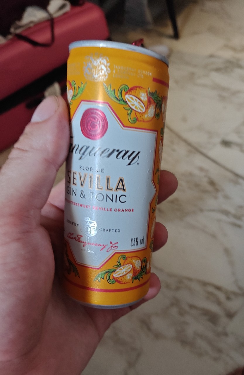Sevilla Orange Gin and Tonic, Charles Tanqueray & Co