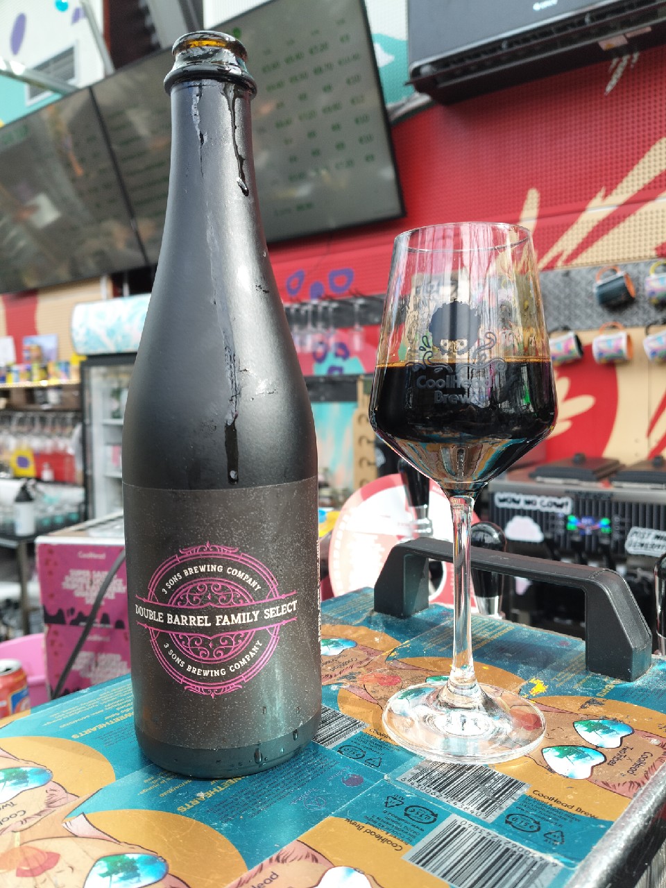 Double barrel family select, 3 Sons Brewing Company