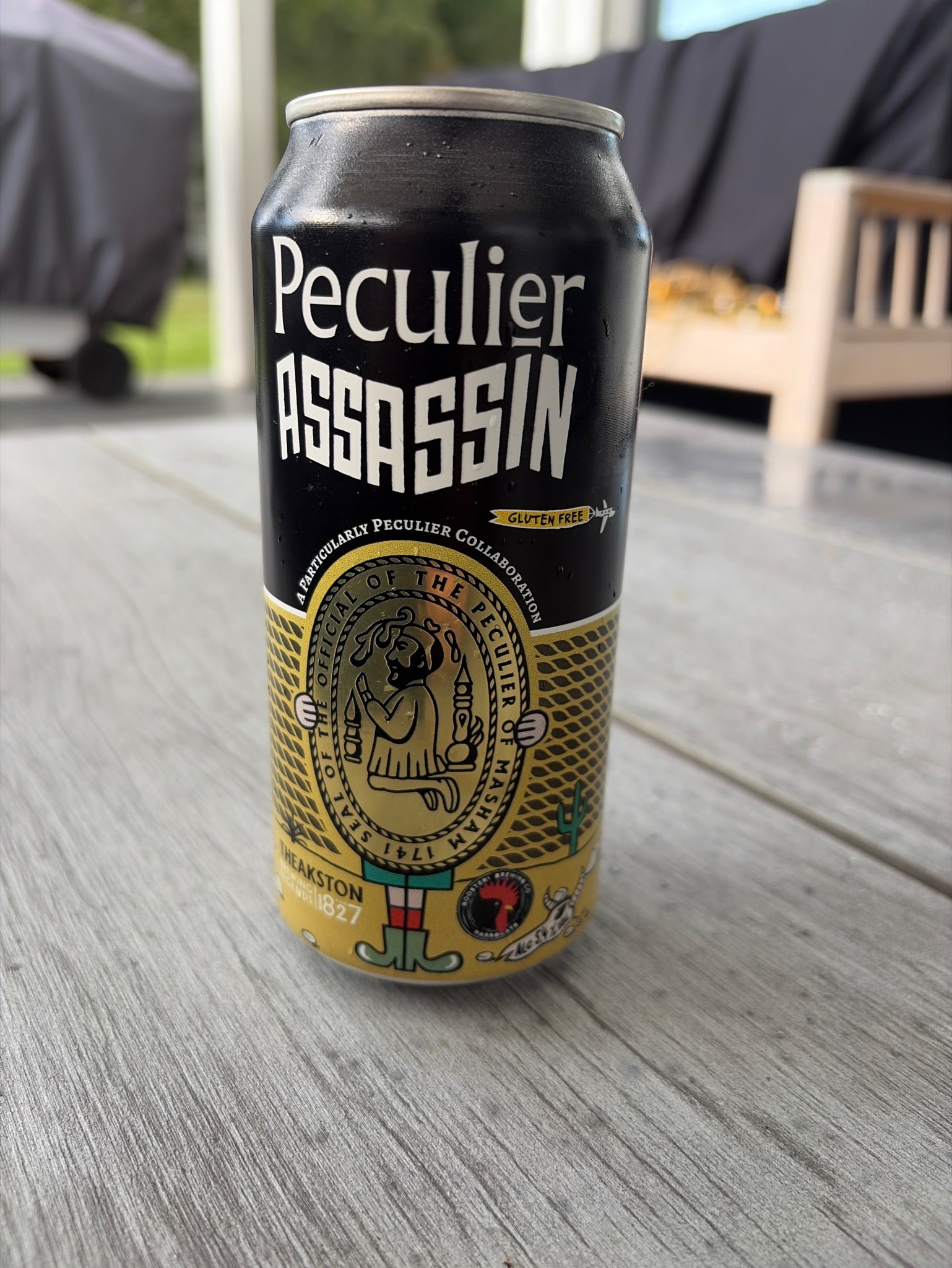 Peculier Assassin, Rooster's Brewing Co.