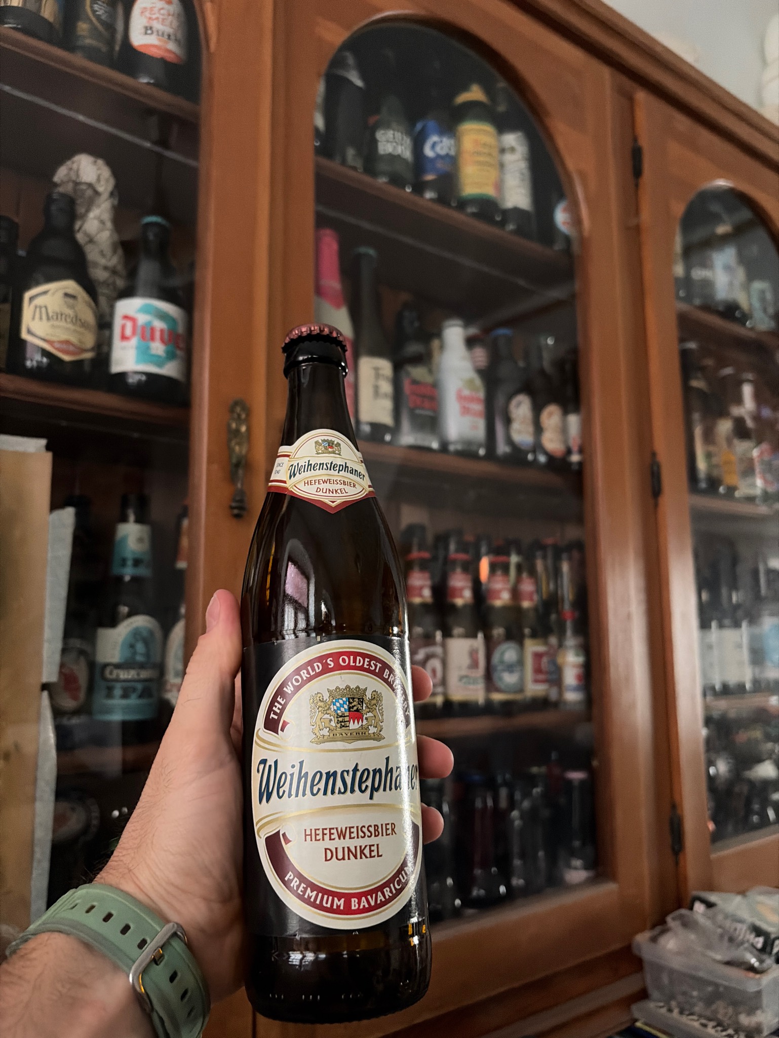 Weihenstephaner Hefeweissbier Dunkel, Germany