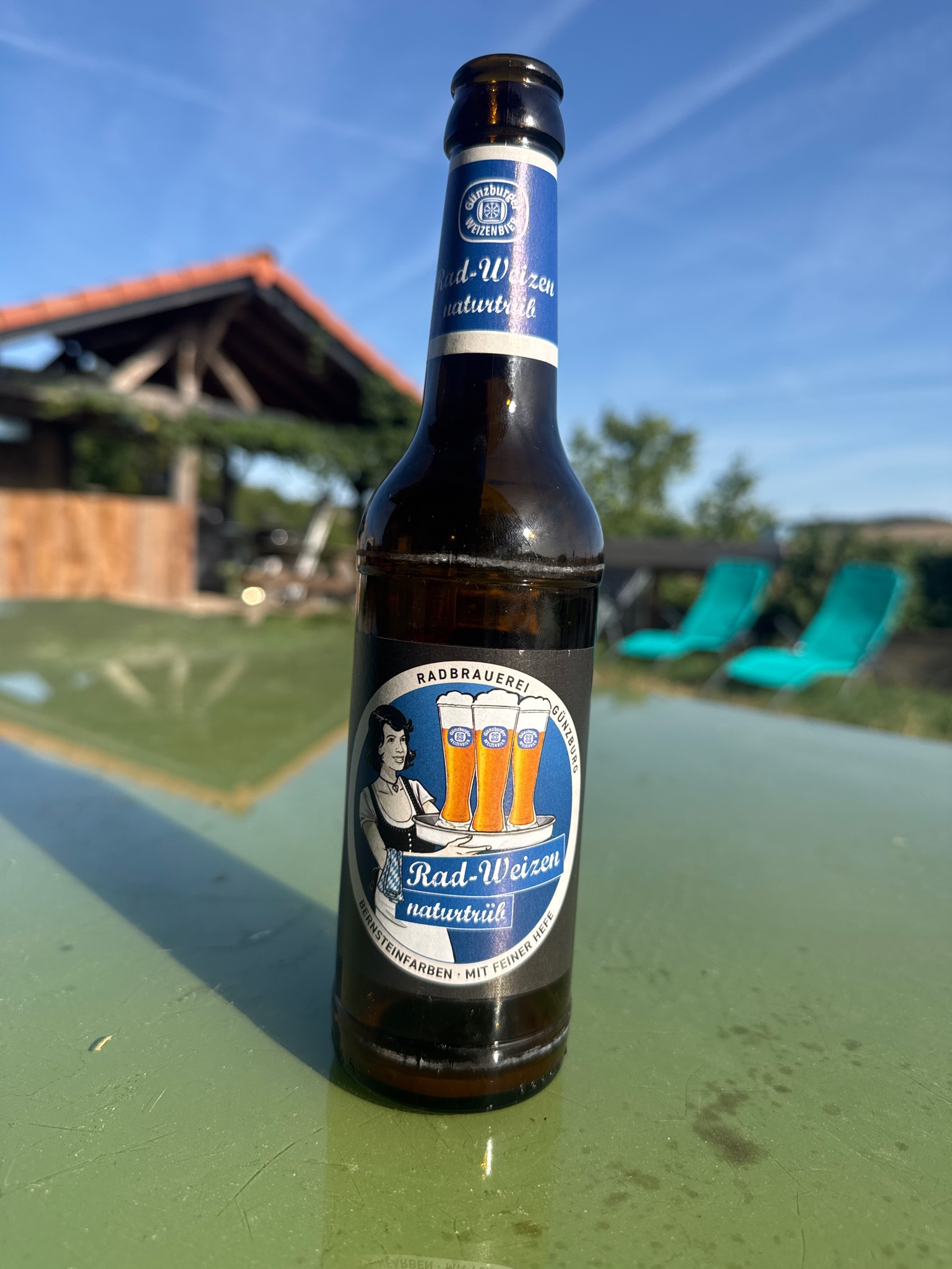 Günzburger Rad-Weizen Naturtrüb, Radbrauerei Gebr. Bucher