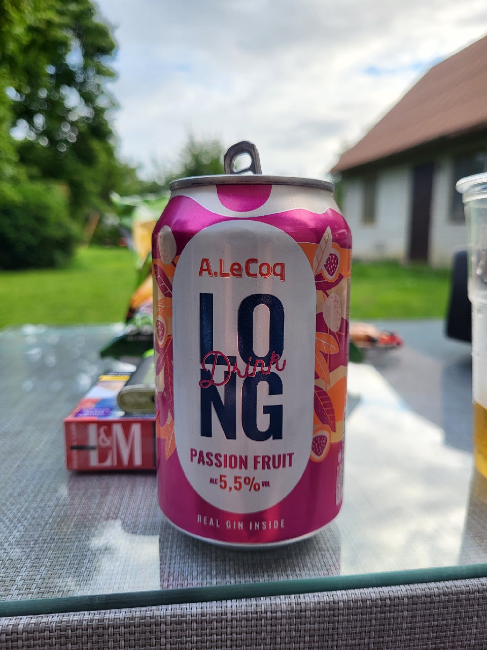 Long drink passion fruit, Estonia