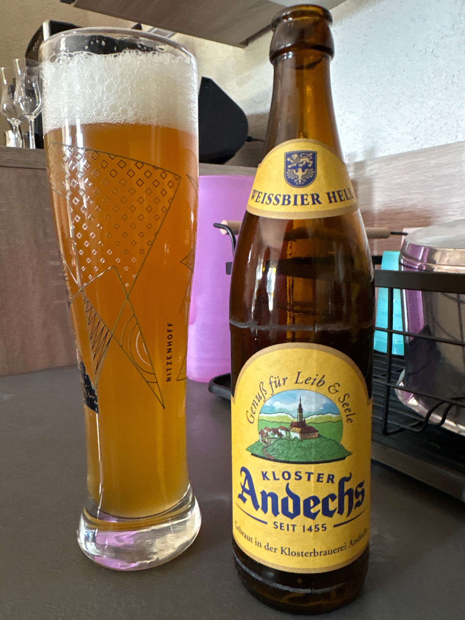 Andechser Weissbier Hell, Germany