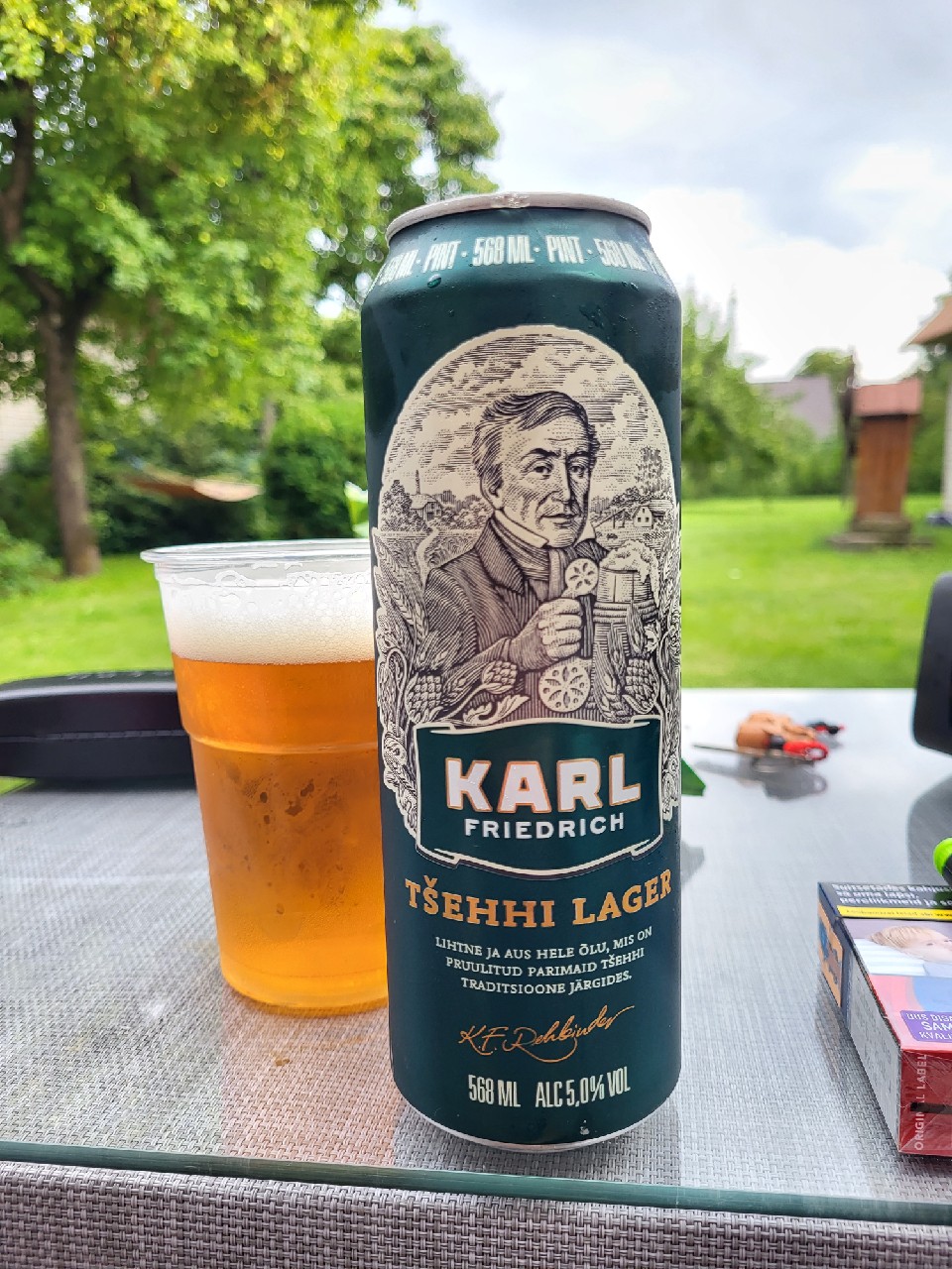 Karl Friedrich Tšehhi Lager, Estonia