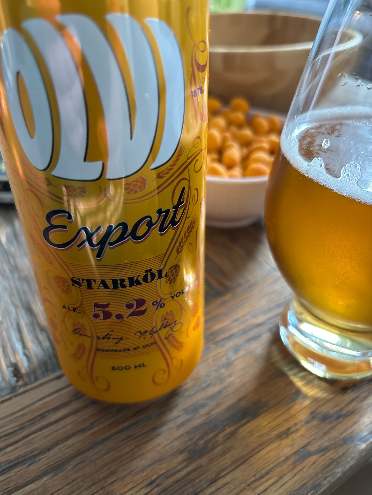 Olvi Export IV A, Finland