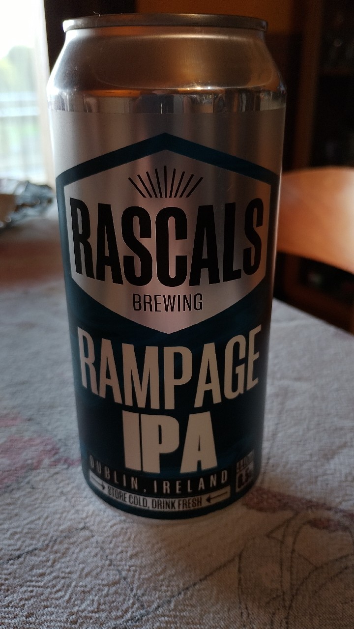 rampage ipa, Rascals Brewing Company