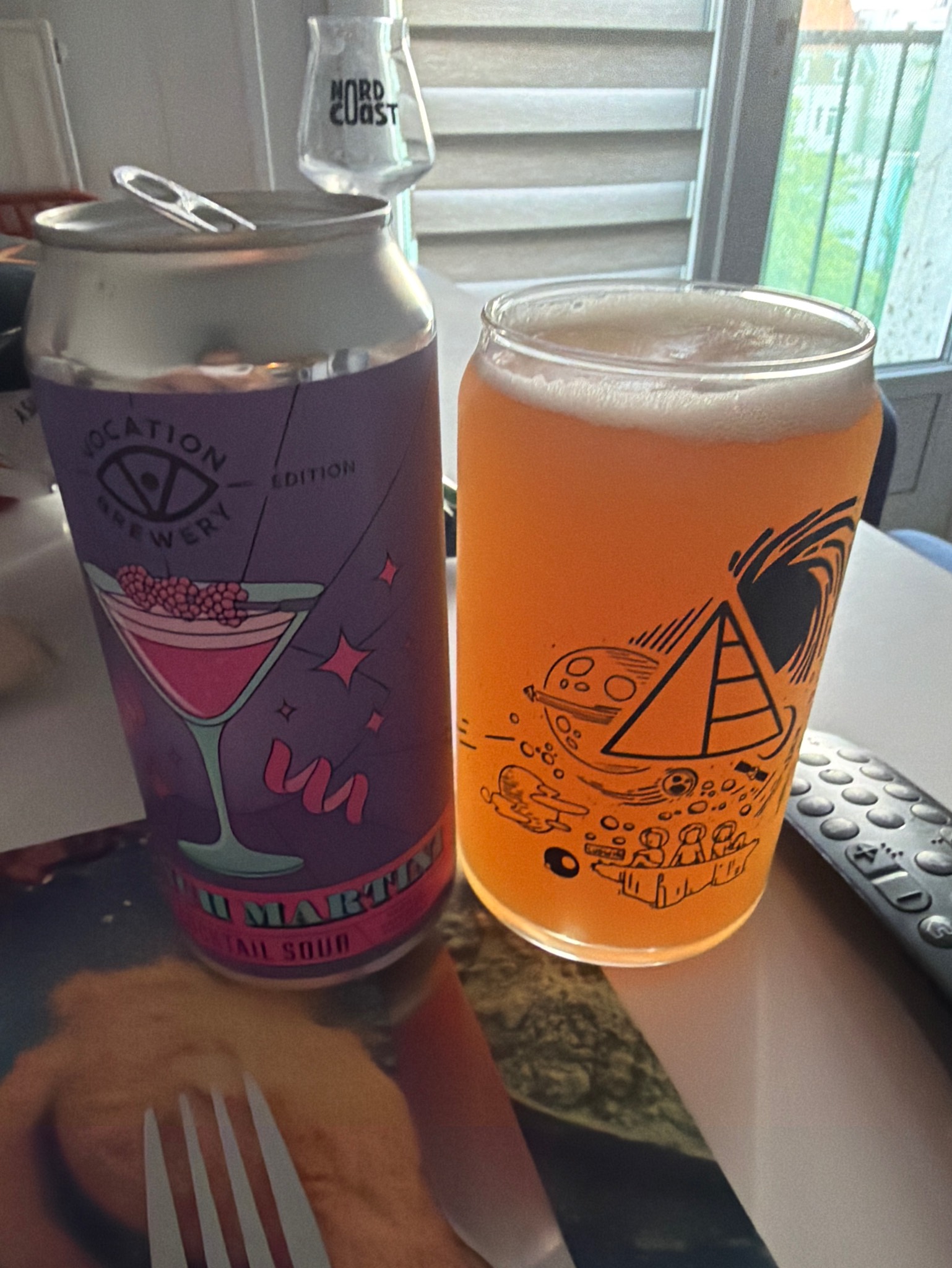 French Martini Cocktail Sour, Vocation Brewery