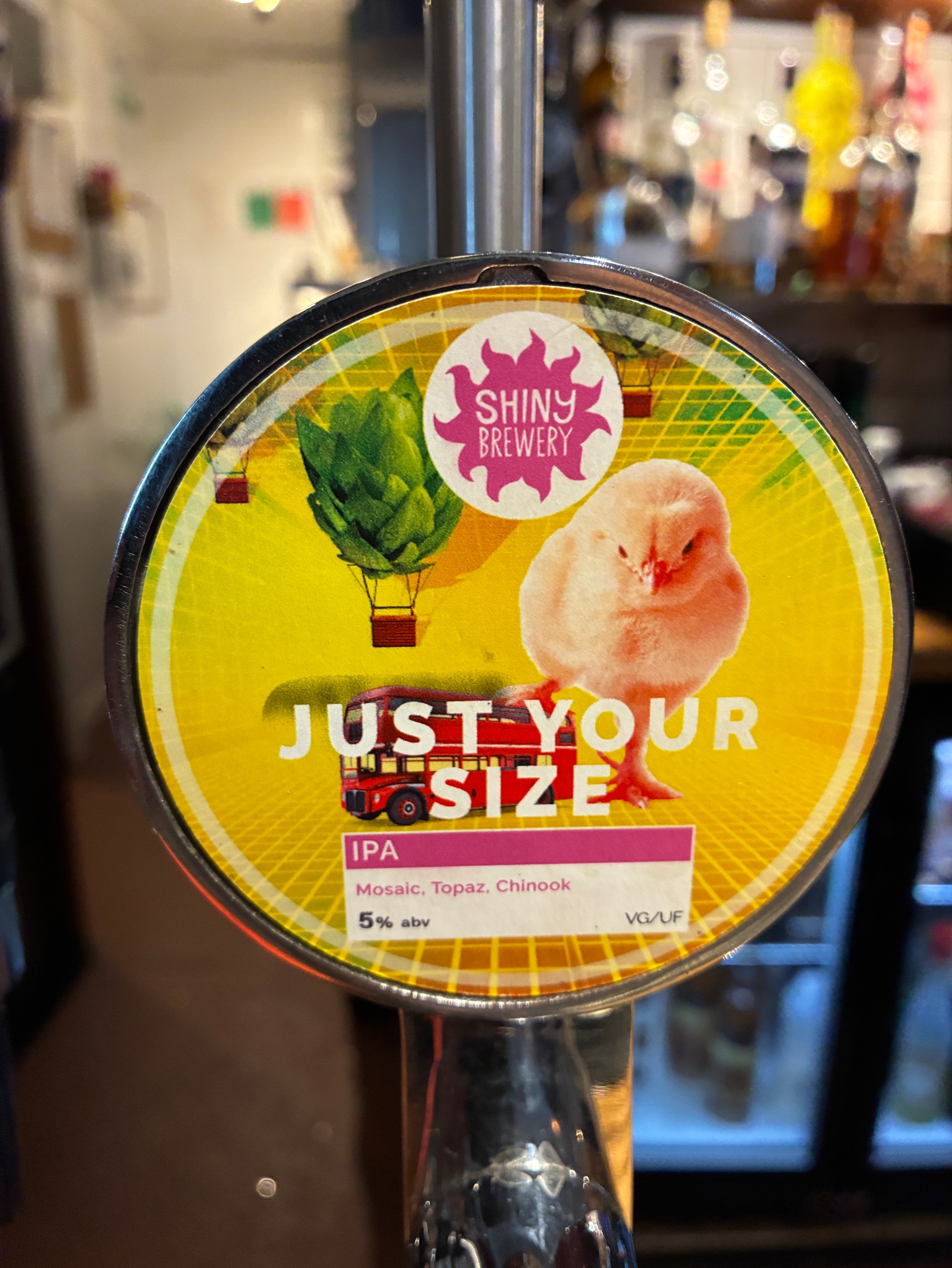 Just your size, Shiny Brewery