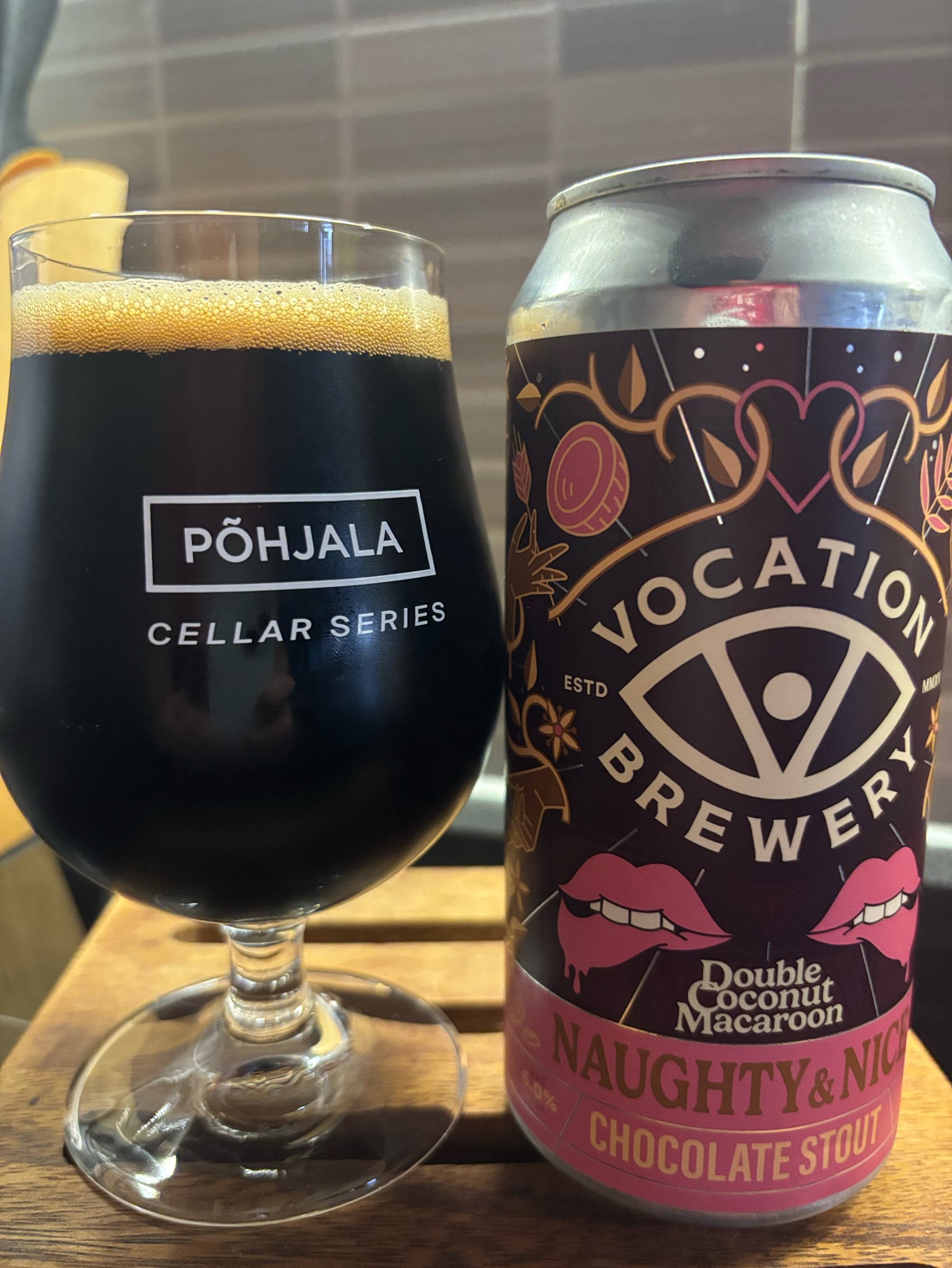 Naughty & Nice: Imperial Double Dipped Coconut Macaroon, Vocation Brewery