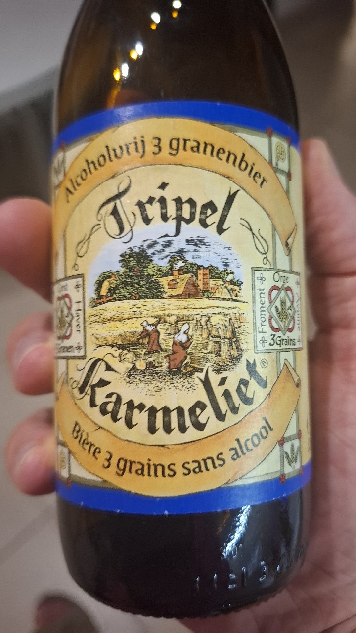 Tripel Karmeliet Sans Alcool / Alcoholvrij, Brouwerij Bosteels (AB-InBev)