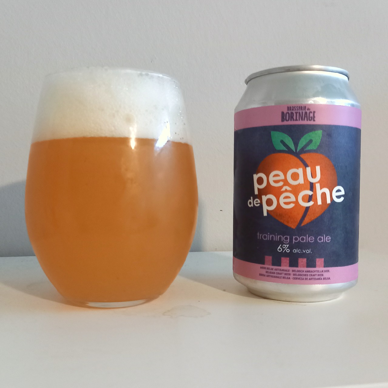 Peau de Pêche, Brasserie du Borinage