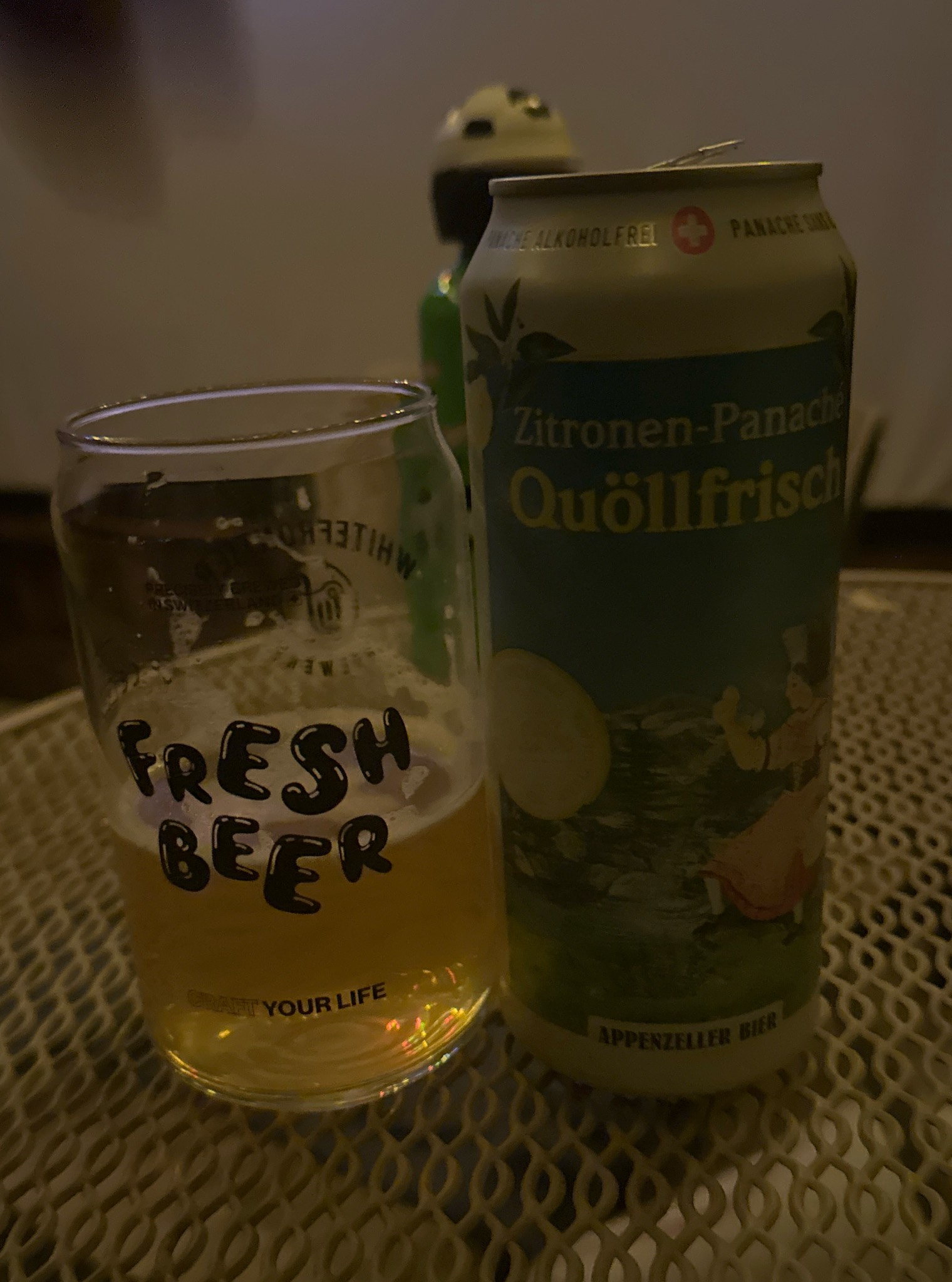 Quöllfrisch Zitronen-Panaché, Brauerei Locher (Appenzeller)
