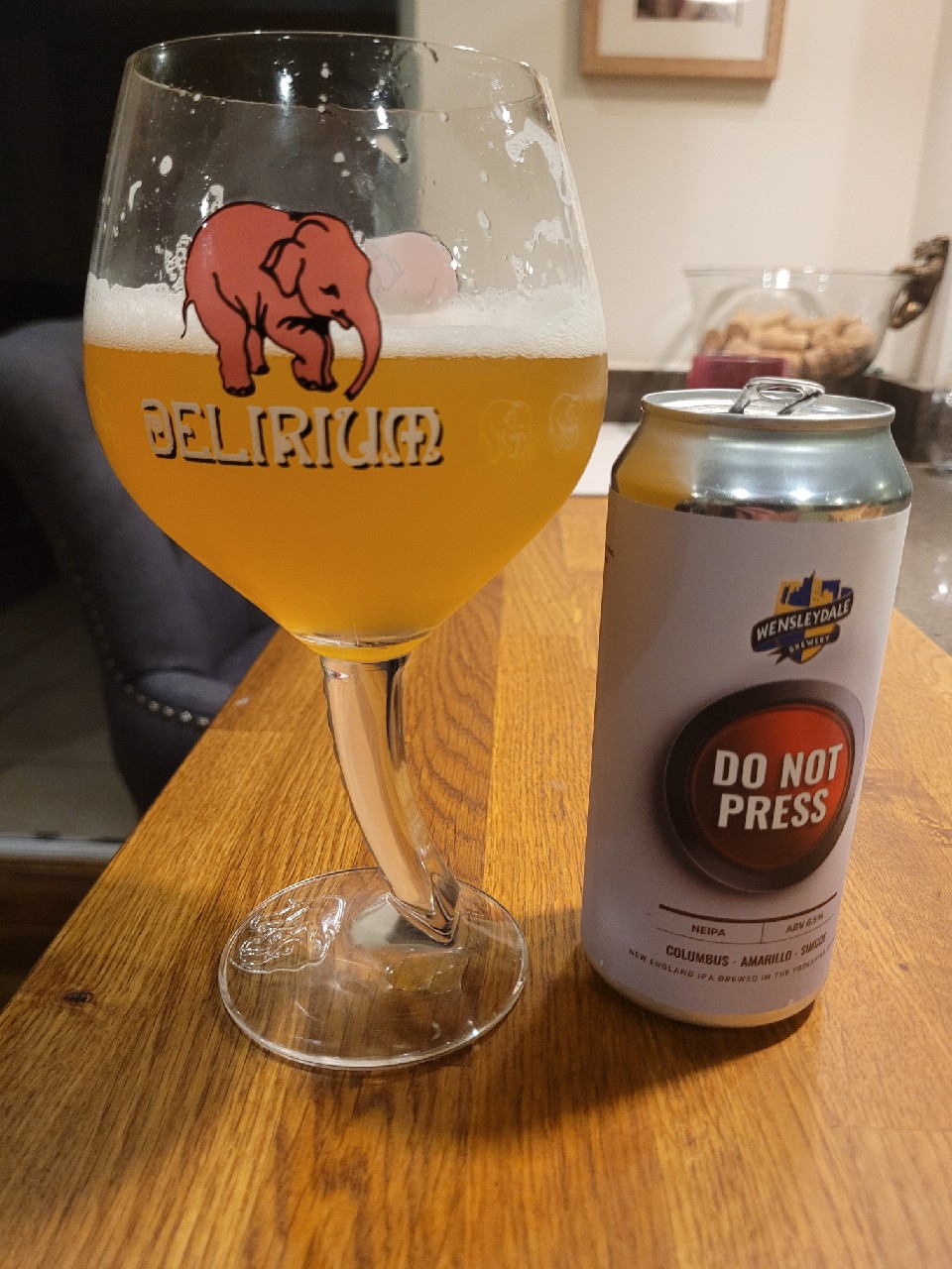 Do not press, Wensleydale Brewery