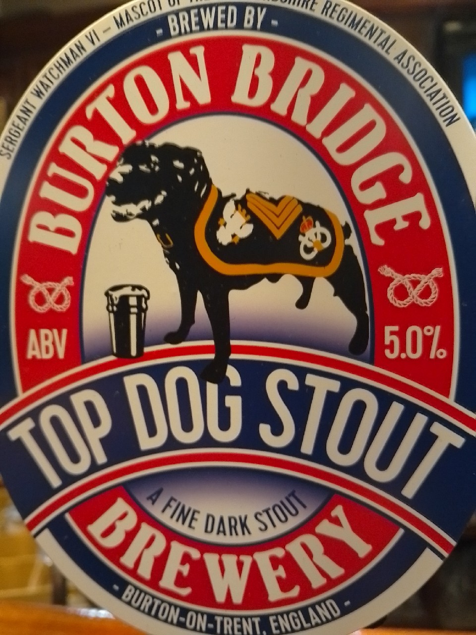 Dam Dog-Burton bridge, Blackcountry Ales Brewery