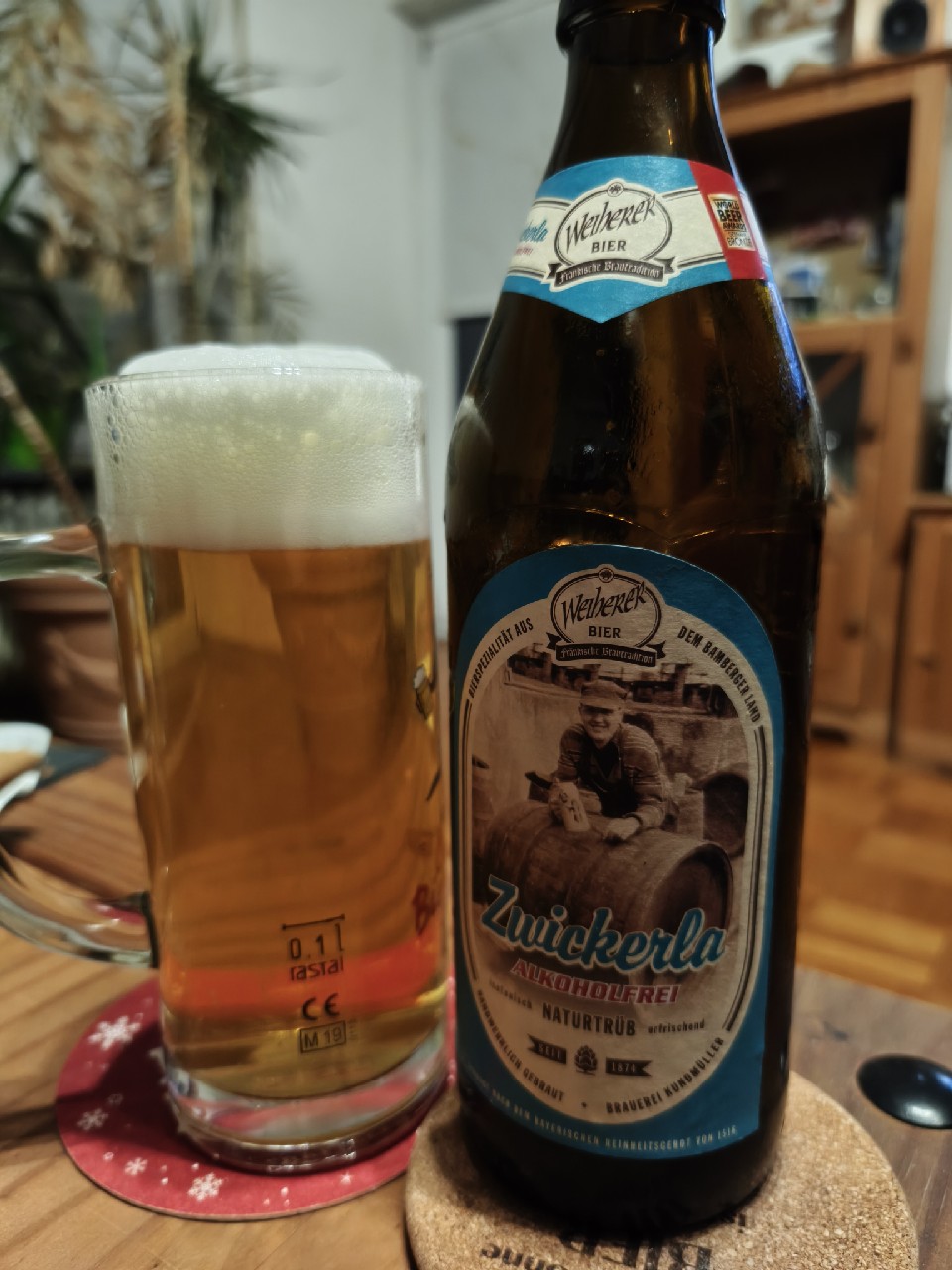 Zwickerla alkoholfrei naturtrüb, Brauerei-Gasthof Kundmüller