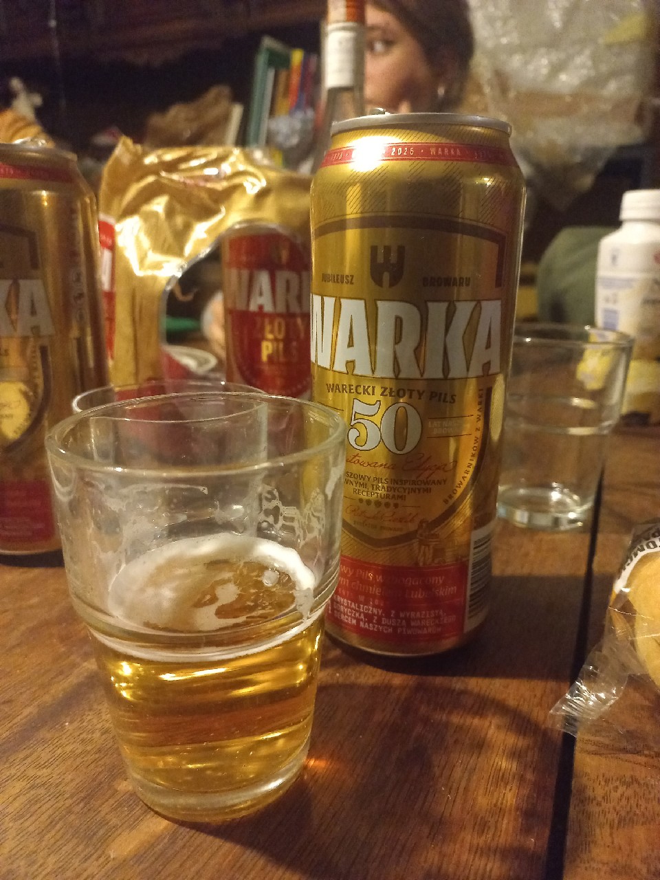 Warka Złoty Pils, Poland