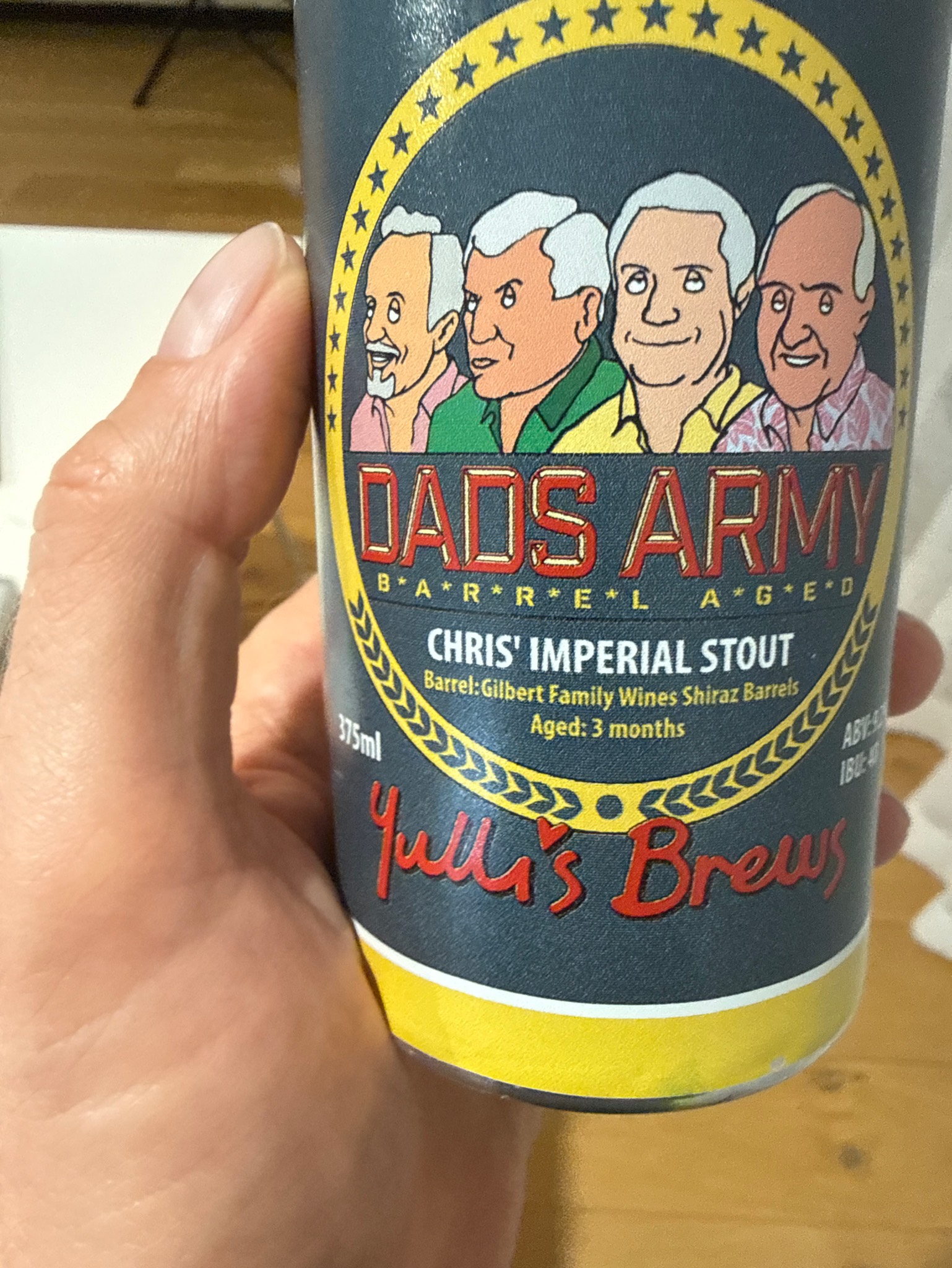 Dad's Army : Chris's Imperial Stout, Yulli's Brews