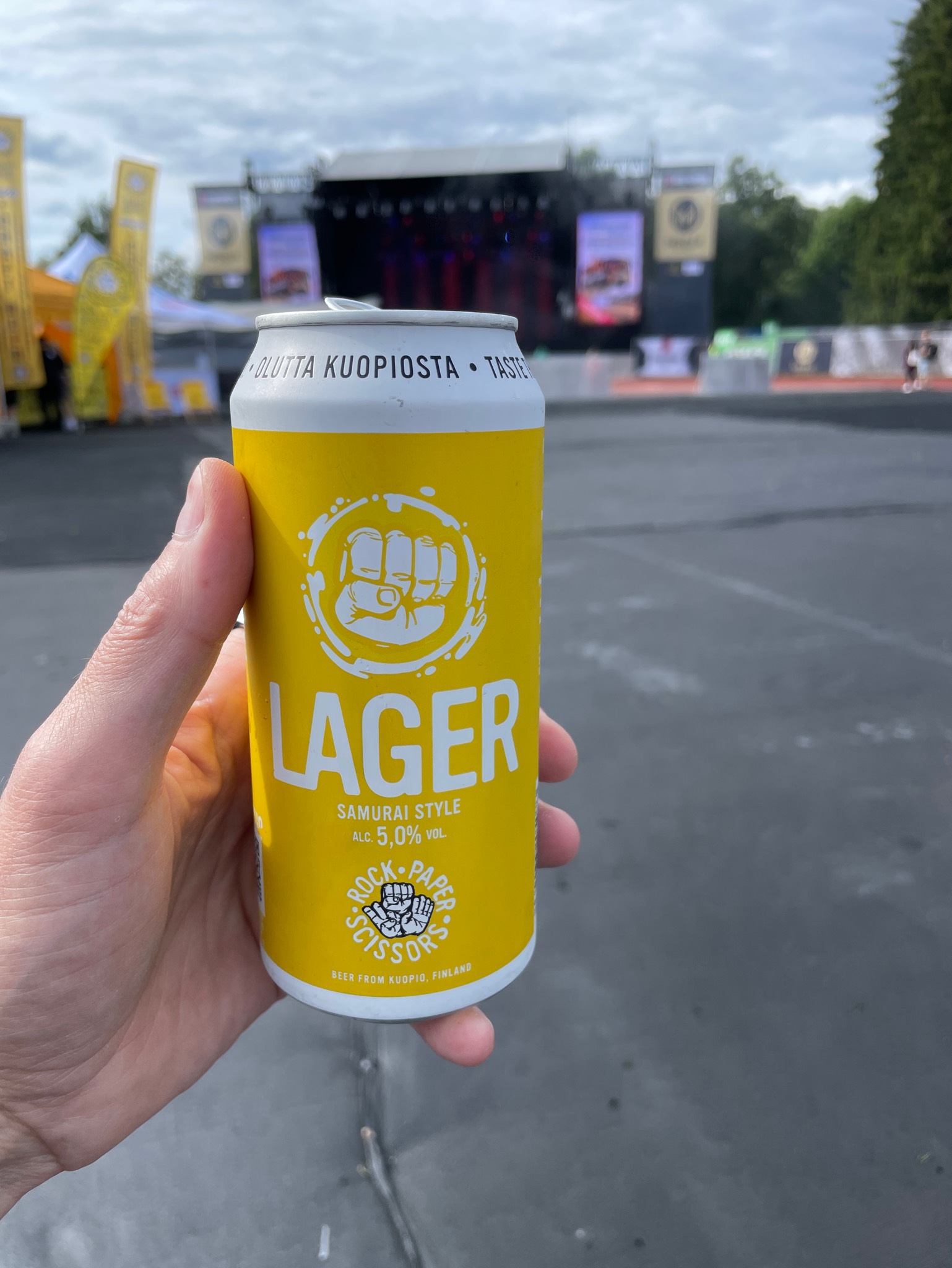 Lager Samurai Style, Finland