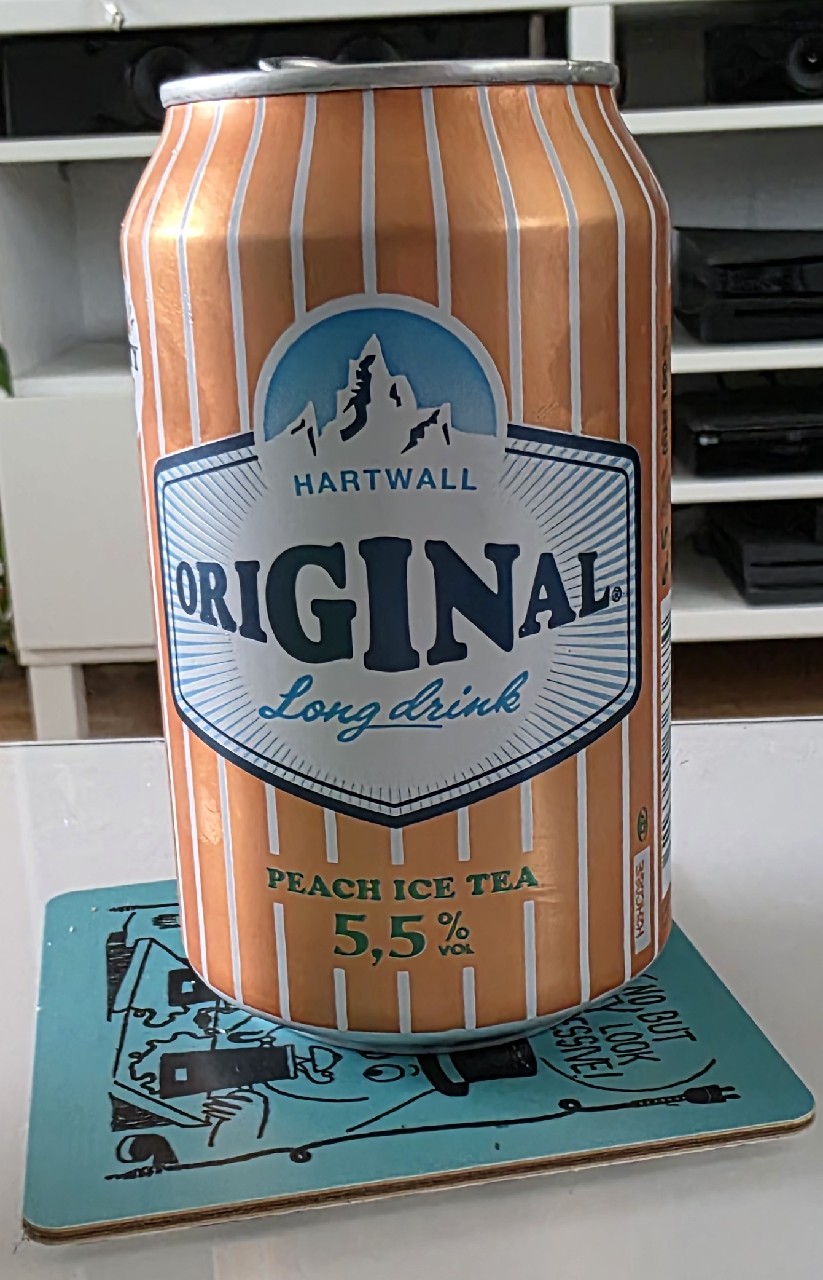 Original Long Drink Peach Ice Tea, Finland