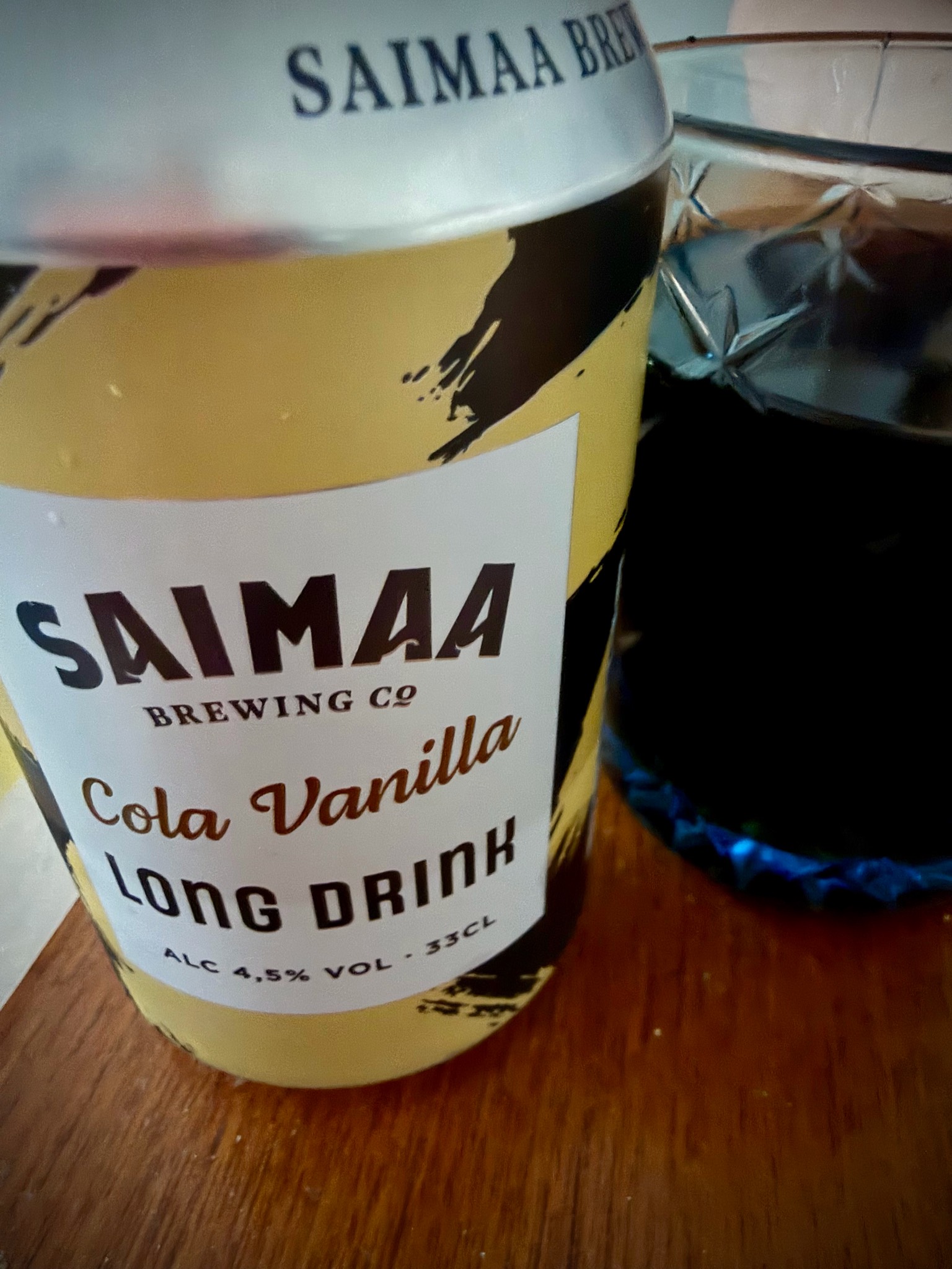 Saimaa Long Drink: Cola Vanilla, Finland