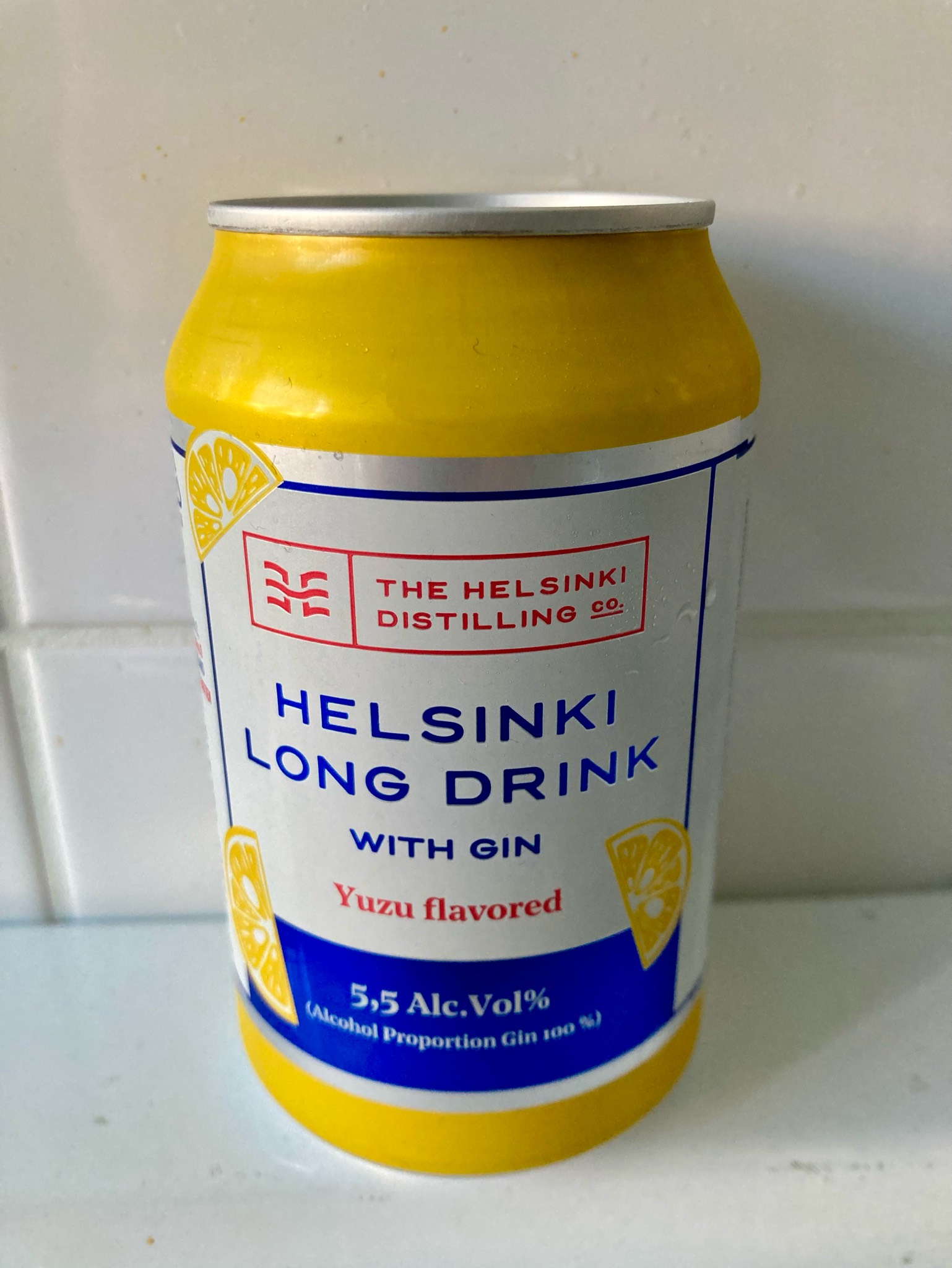 Helsinki Long Drink: Gin & Yuzu, The Helsinki Distilling Co. (Olvi)
