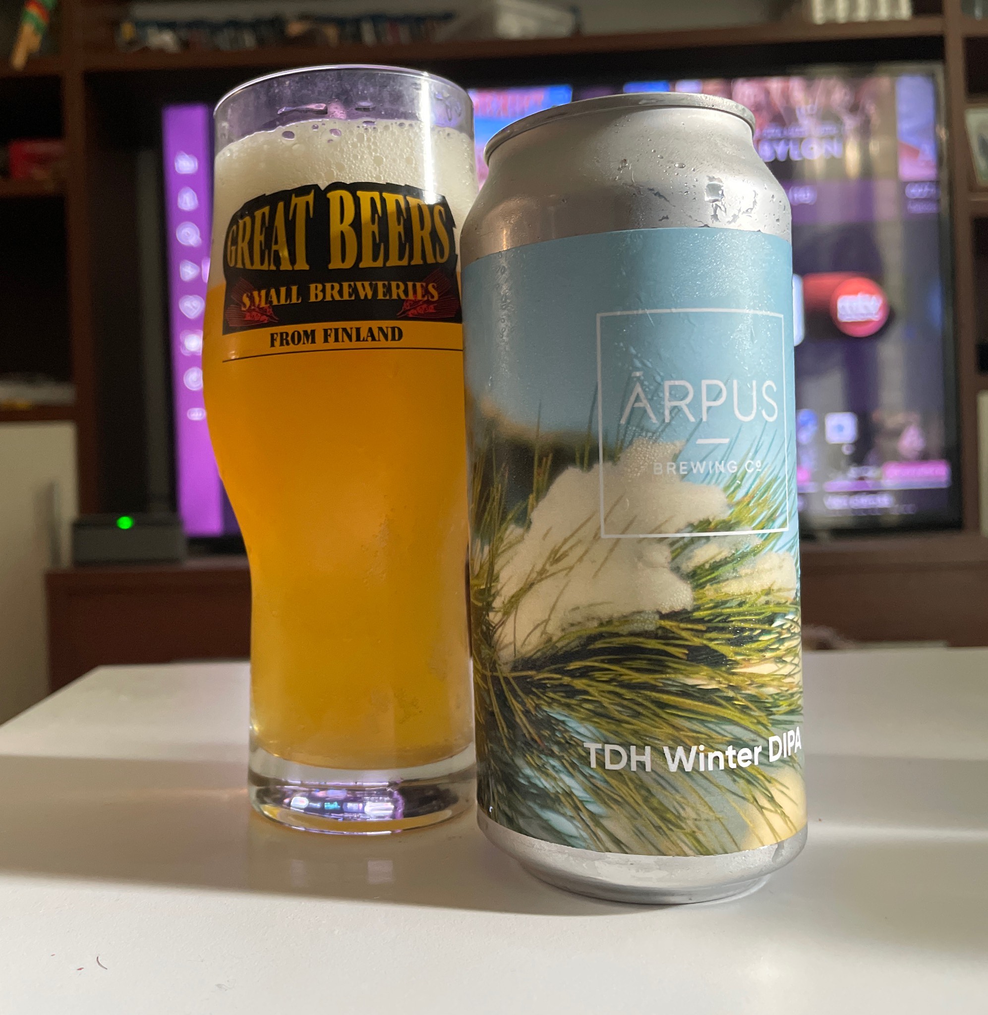TDH Winter DIPA, Ārpus Brewing Co.
