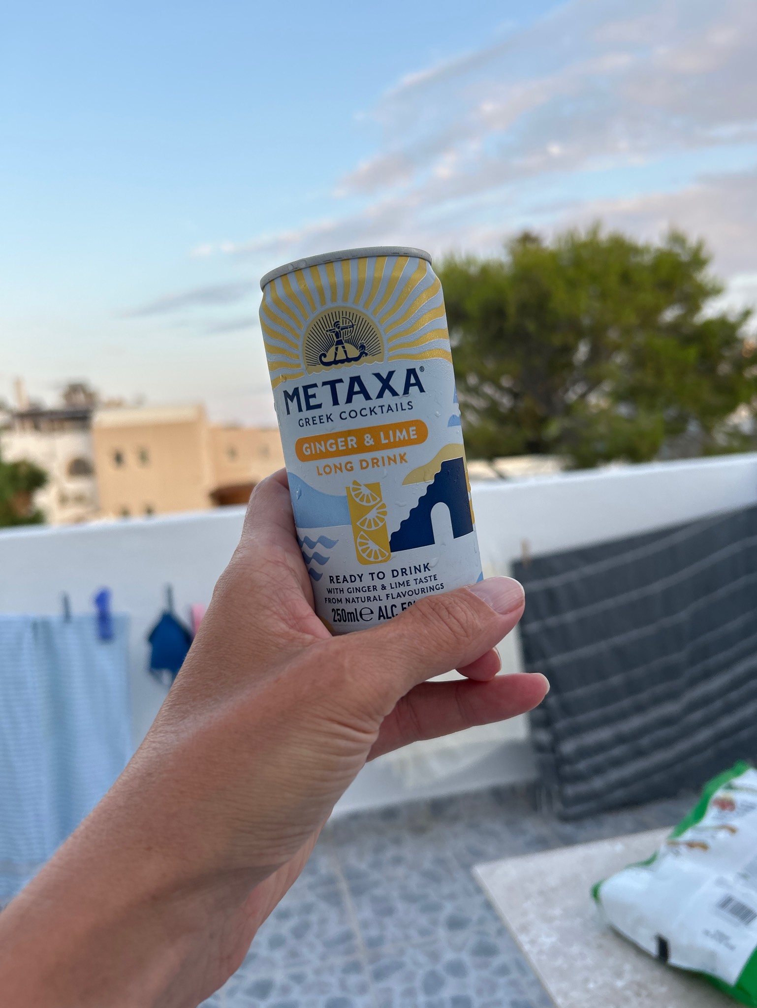metaxa ginger & lime, Greece