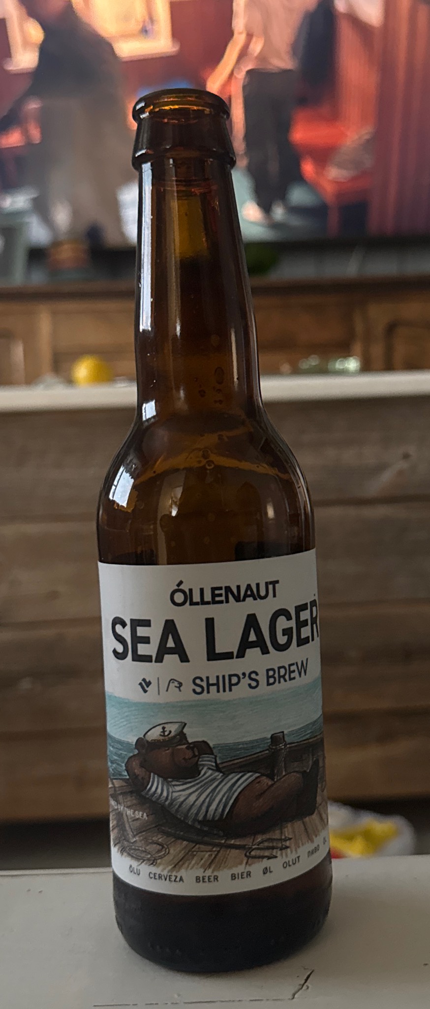 Sea Lager, Õllenaut
