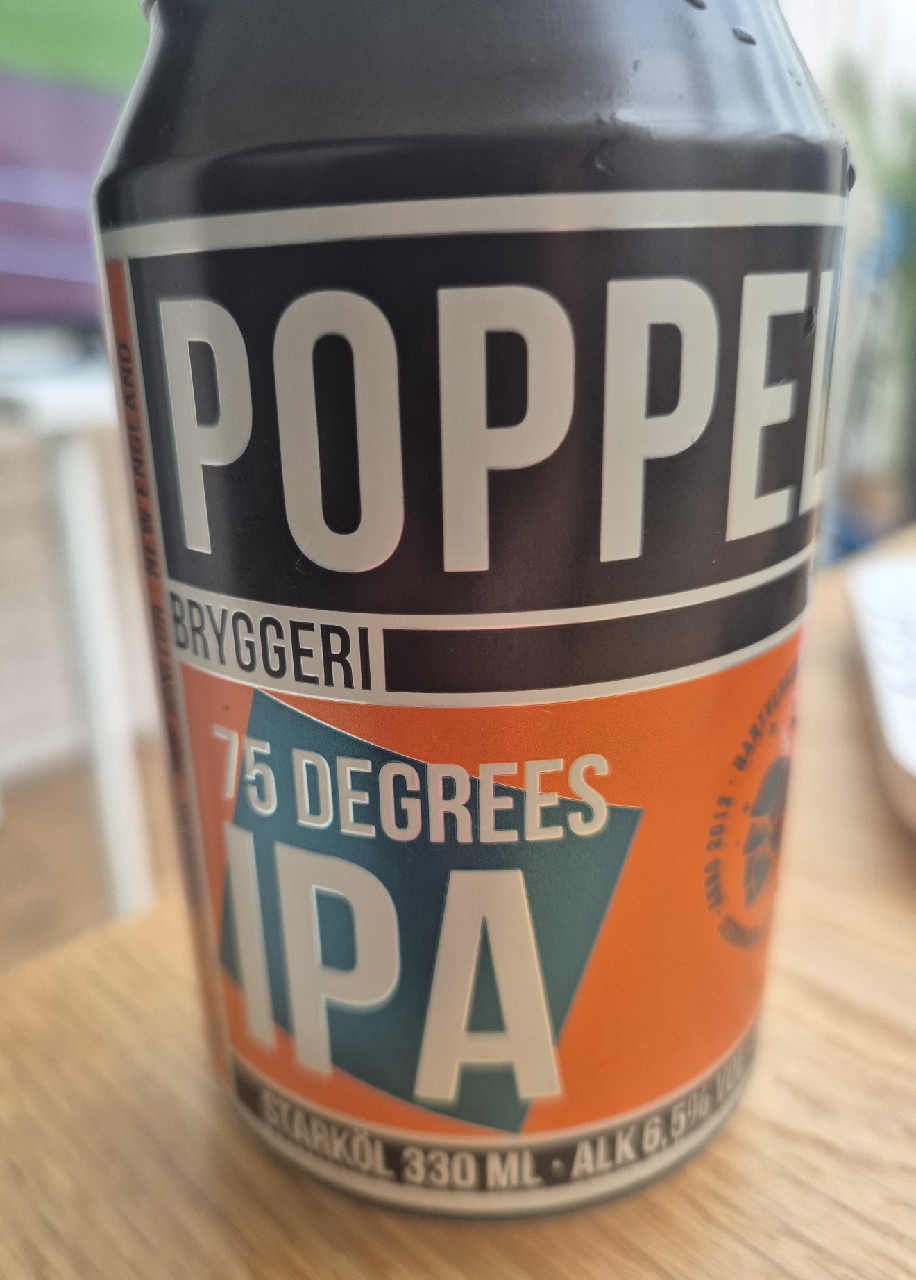 75 Degrees IPA, Sweden