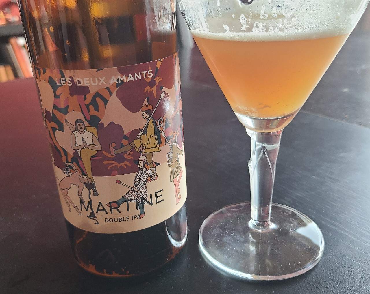 Martine, Brasserie Les Deux Amants