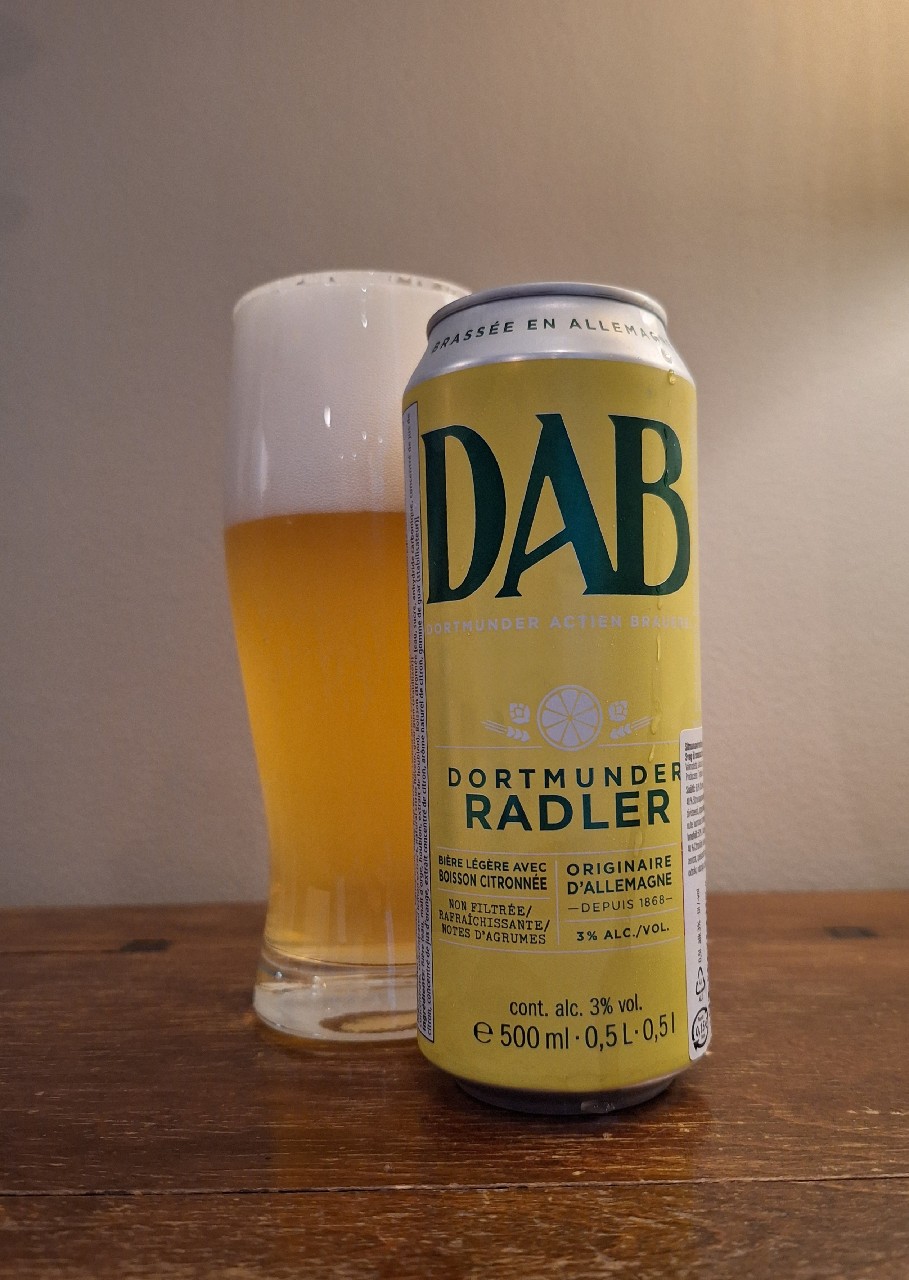 DAB Radler / Dortmunder Radler, Dortmunder Actien-Brauerei (Oetker Group) | DAB