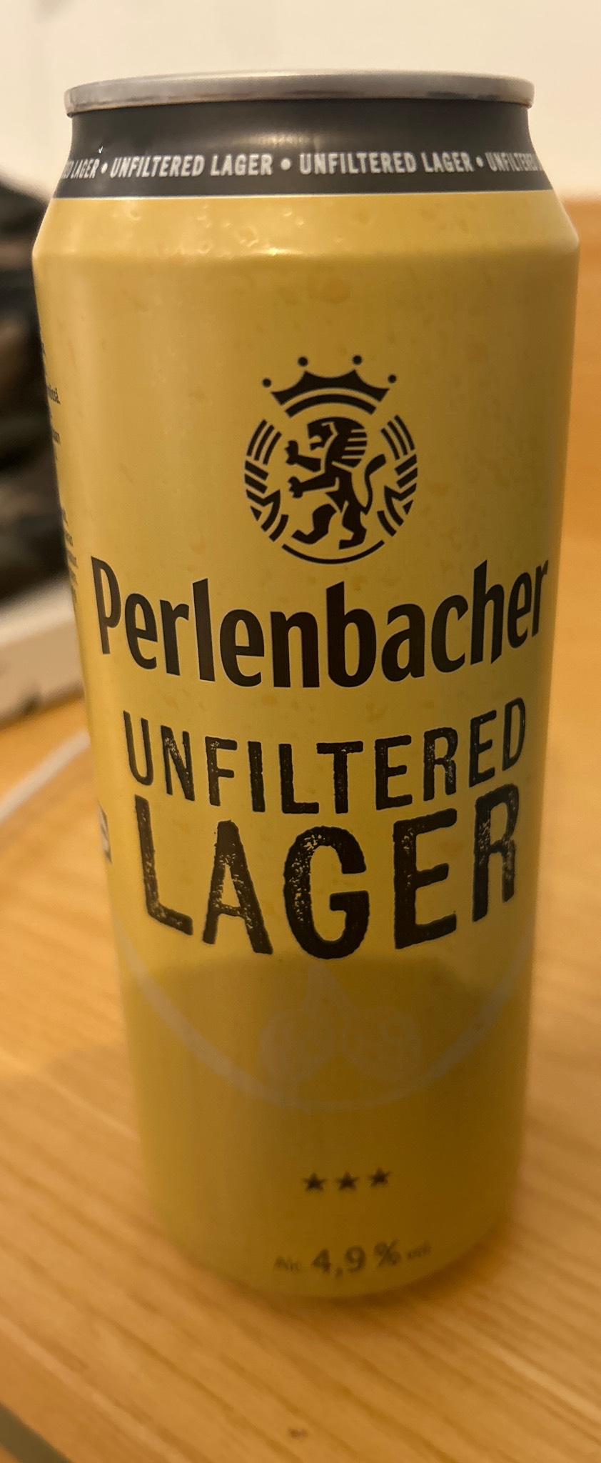 Perlenbacher Unfiltered Lager, Frankfurter Brauhaus (TCB Beverages)