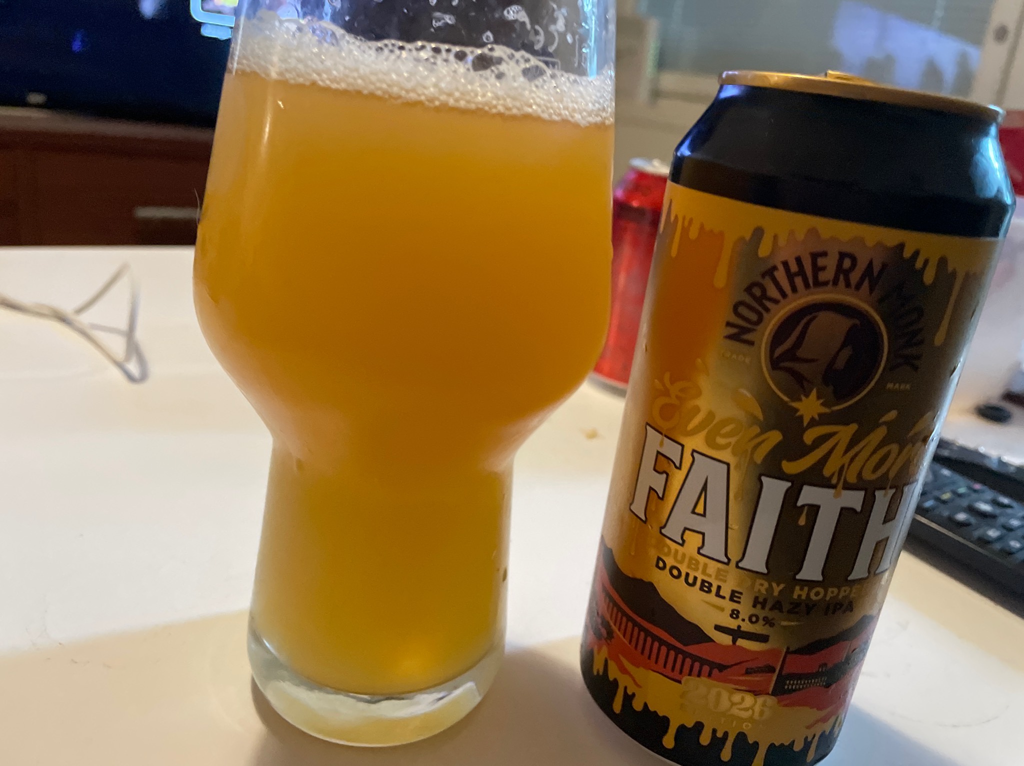 Even More Faith // Double Dry Hopped Double Hazy IPA // 2026 Edition, Northern Monk Brew Co.
