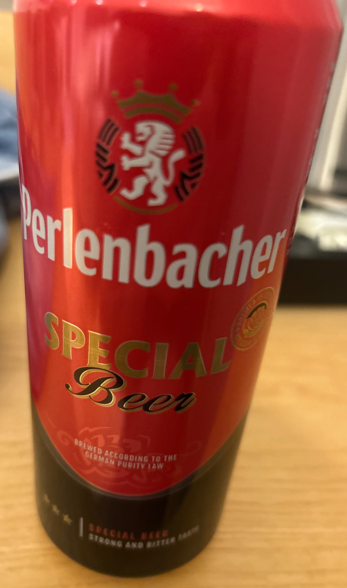 Perlenbacher Spezial Bier / Special Beer / Especial, Frankfurter Brauhaus (TCB Beverages)