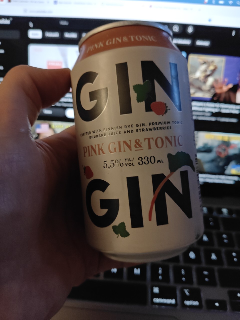 Pink Gin & Tonic, Kyrö Distillery