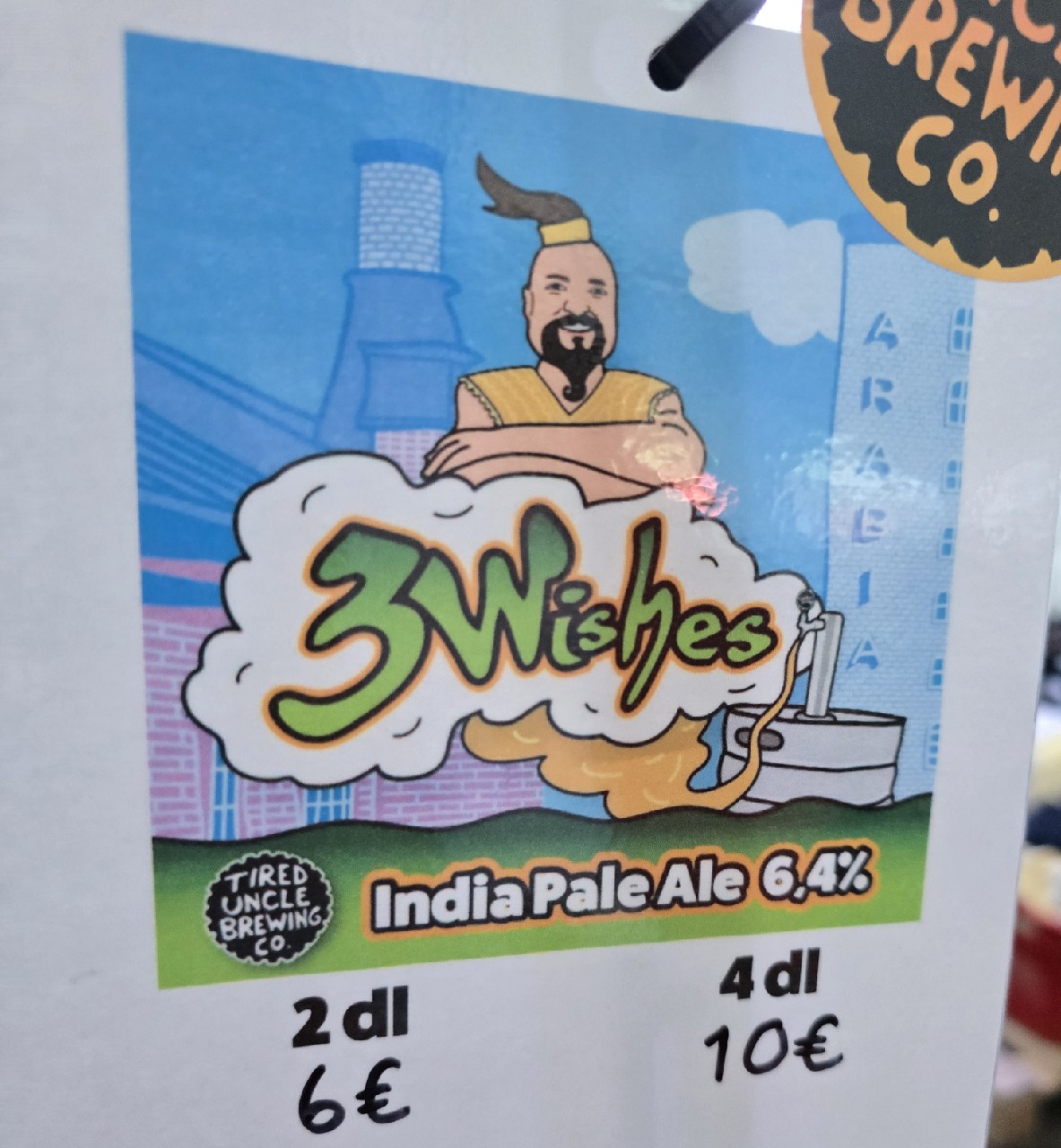 3 Wishes, Tired Uncle Brewing Co.