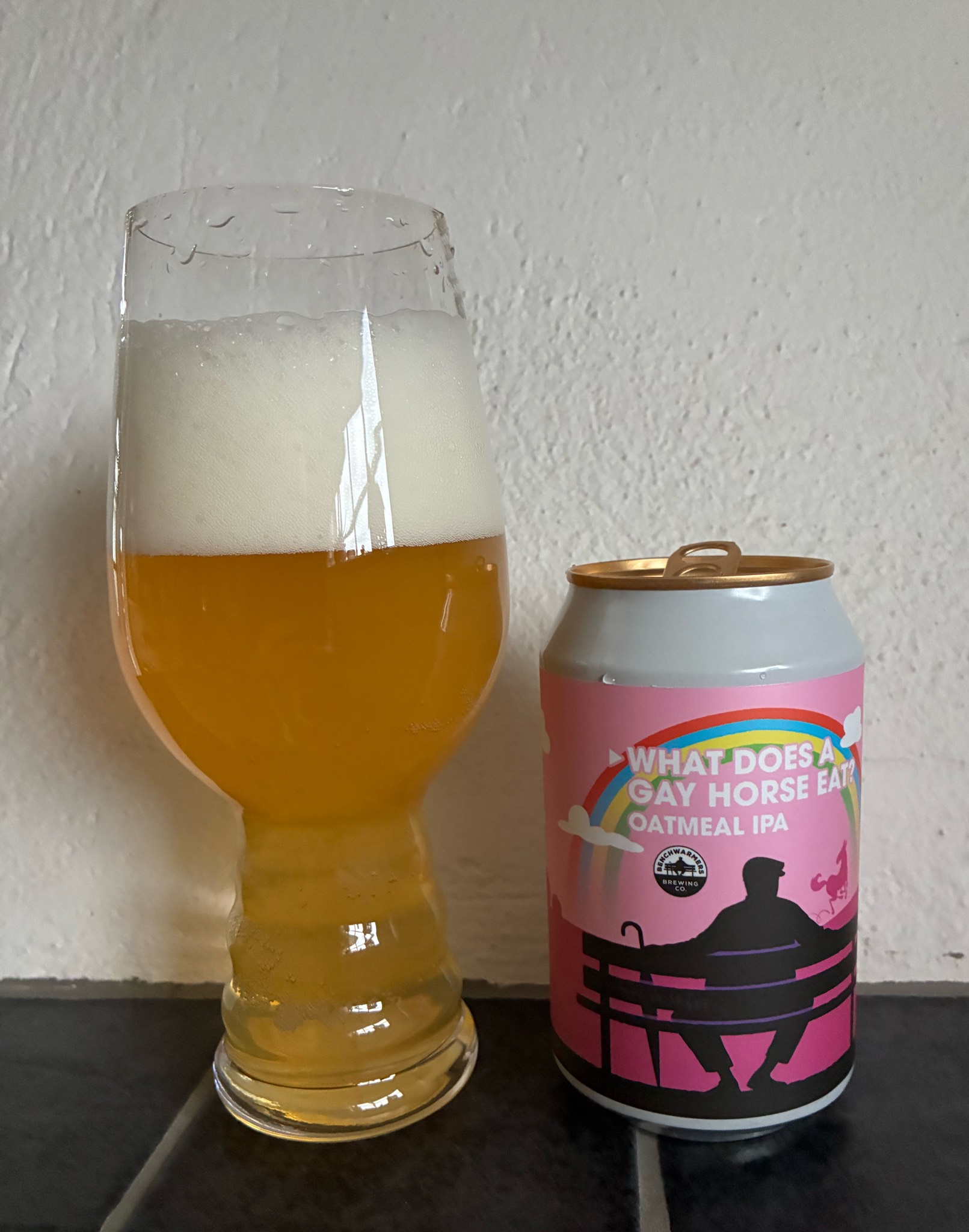 What Does a Gay Horse Eat?, Benchwarmers Brewing Co