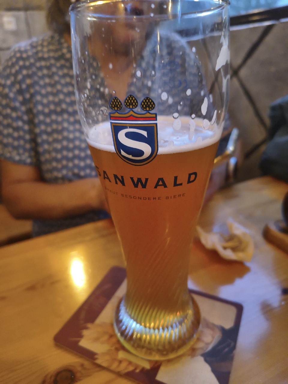 Sanwald Hefe Weizen, Dinkelacker-Schwaben Bräu