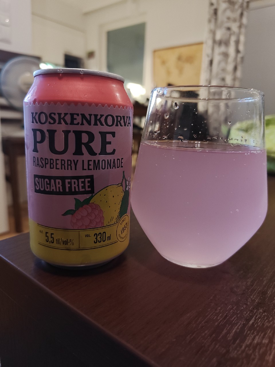 Koskenkorva Pure Raspberry Lemonade Sugarfree, Anora Group
