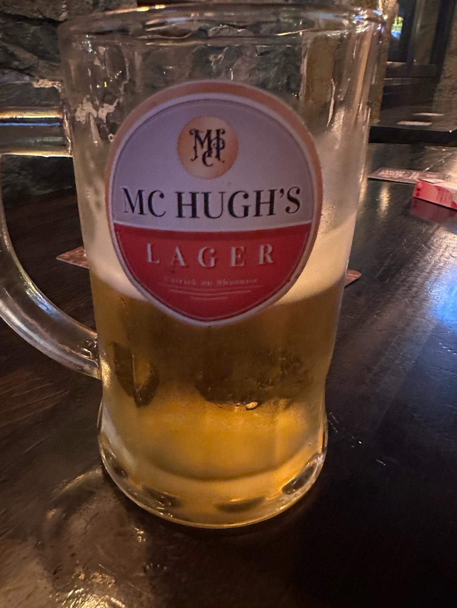 Mc Hugh's Lager, Mc Hugh's