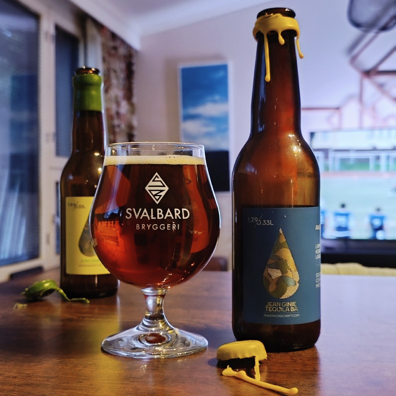 Jean Ginie Tequila BA, Anderson's Craft Beer